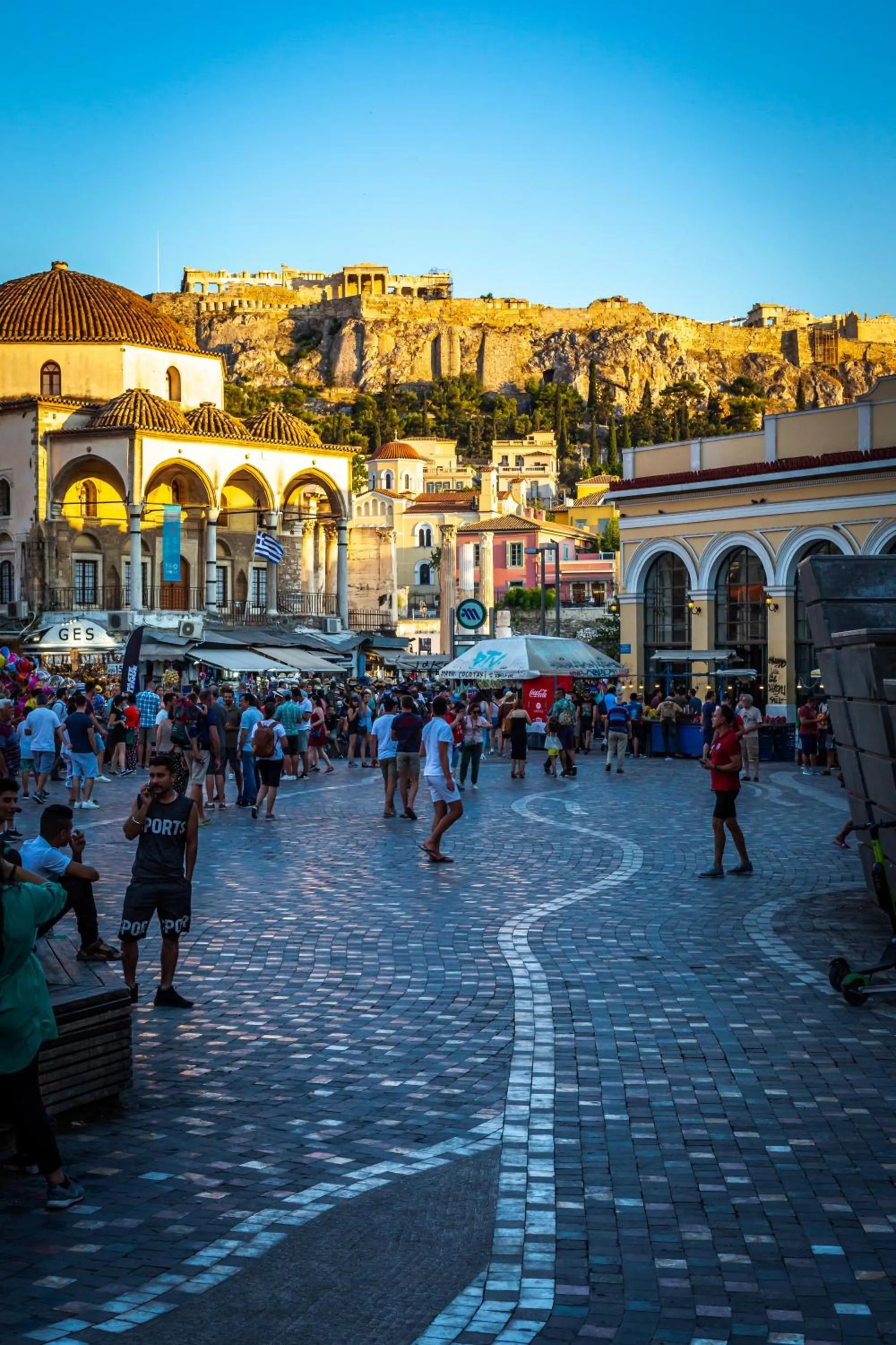 Neighbourhood in Athens Color Cube
