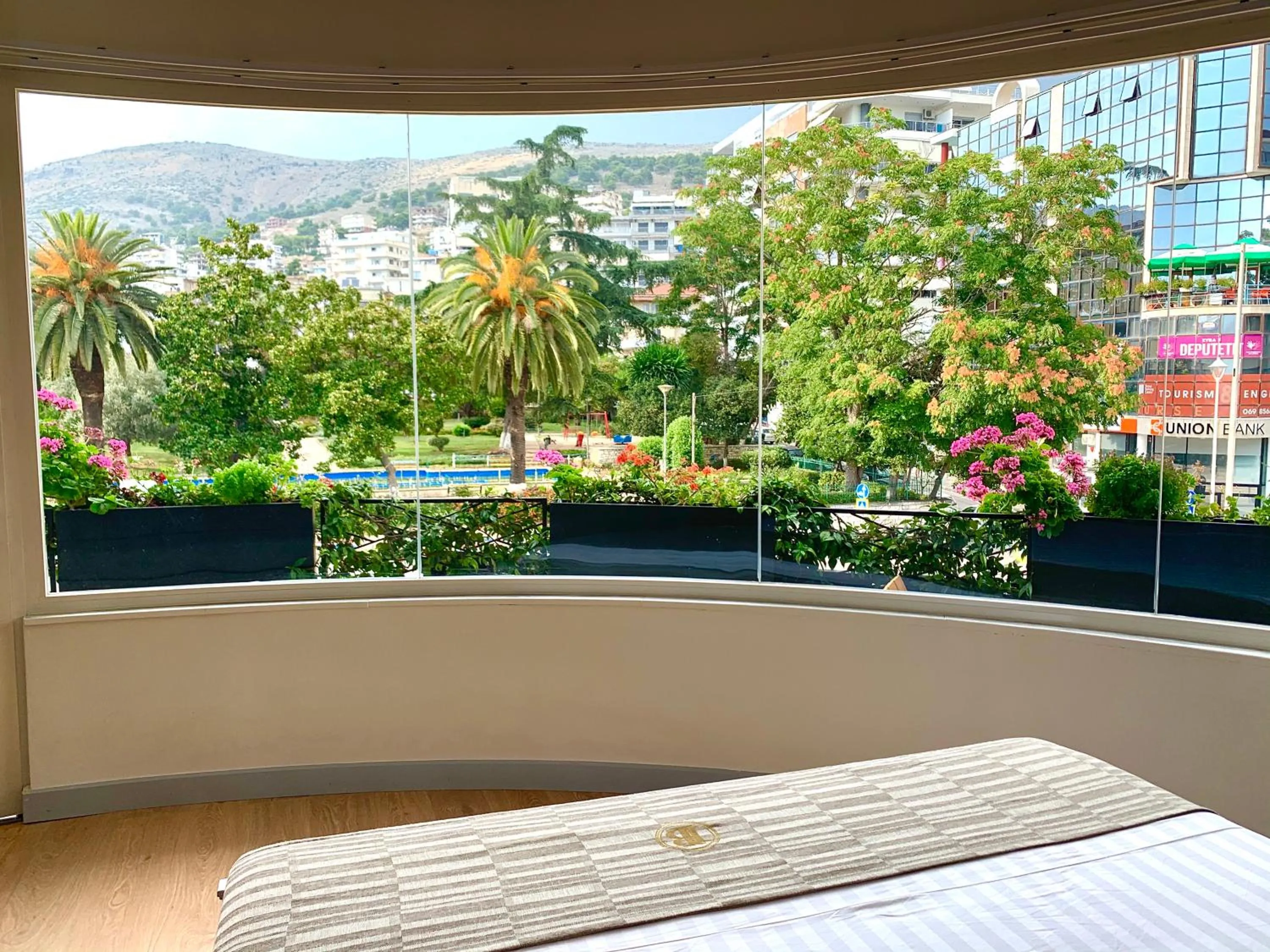 City view in Illyrian Boutique Hotel