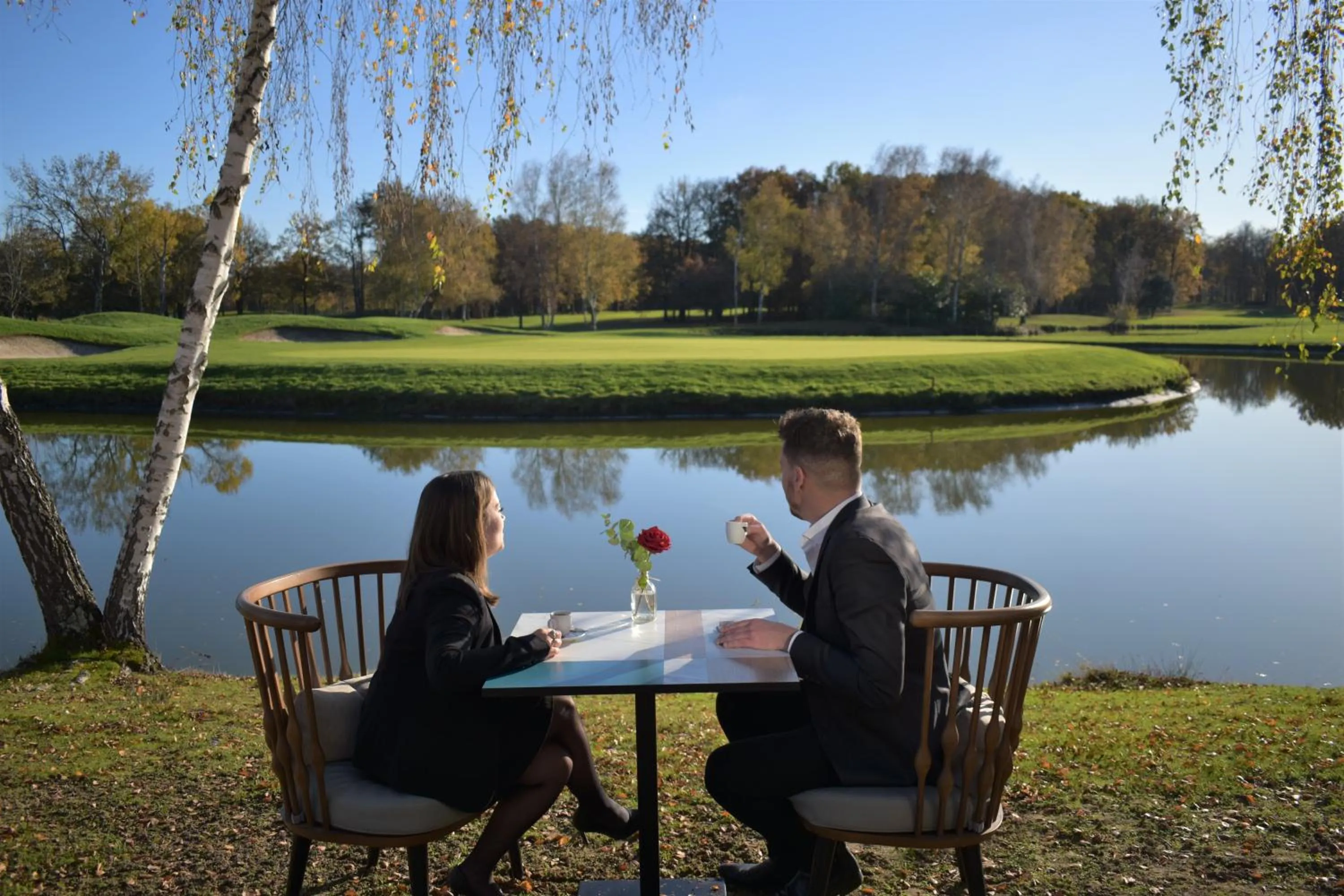 Golfcourse in Mercure Orléans Portes de Sologne