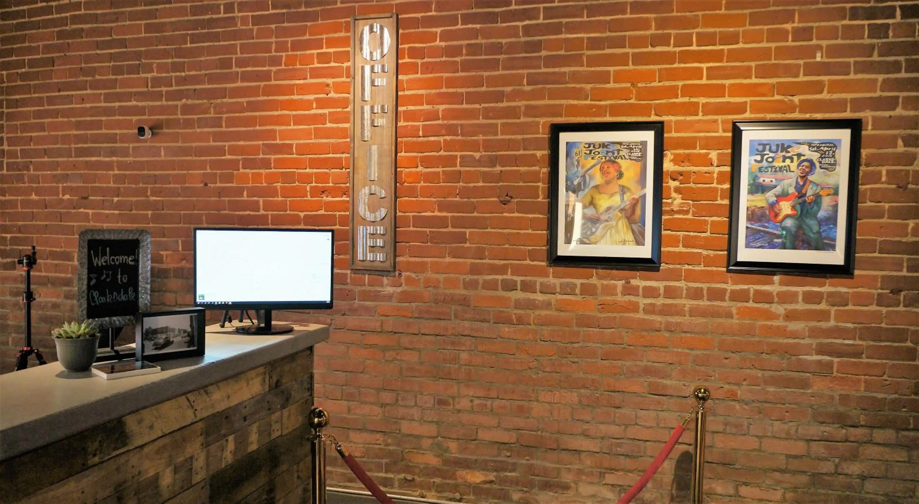 Lobby or reception in HOSTEL Auberge Clarksdale