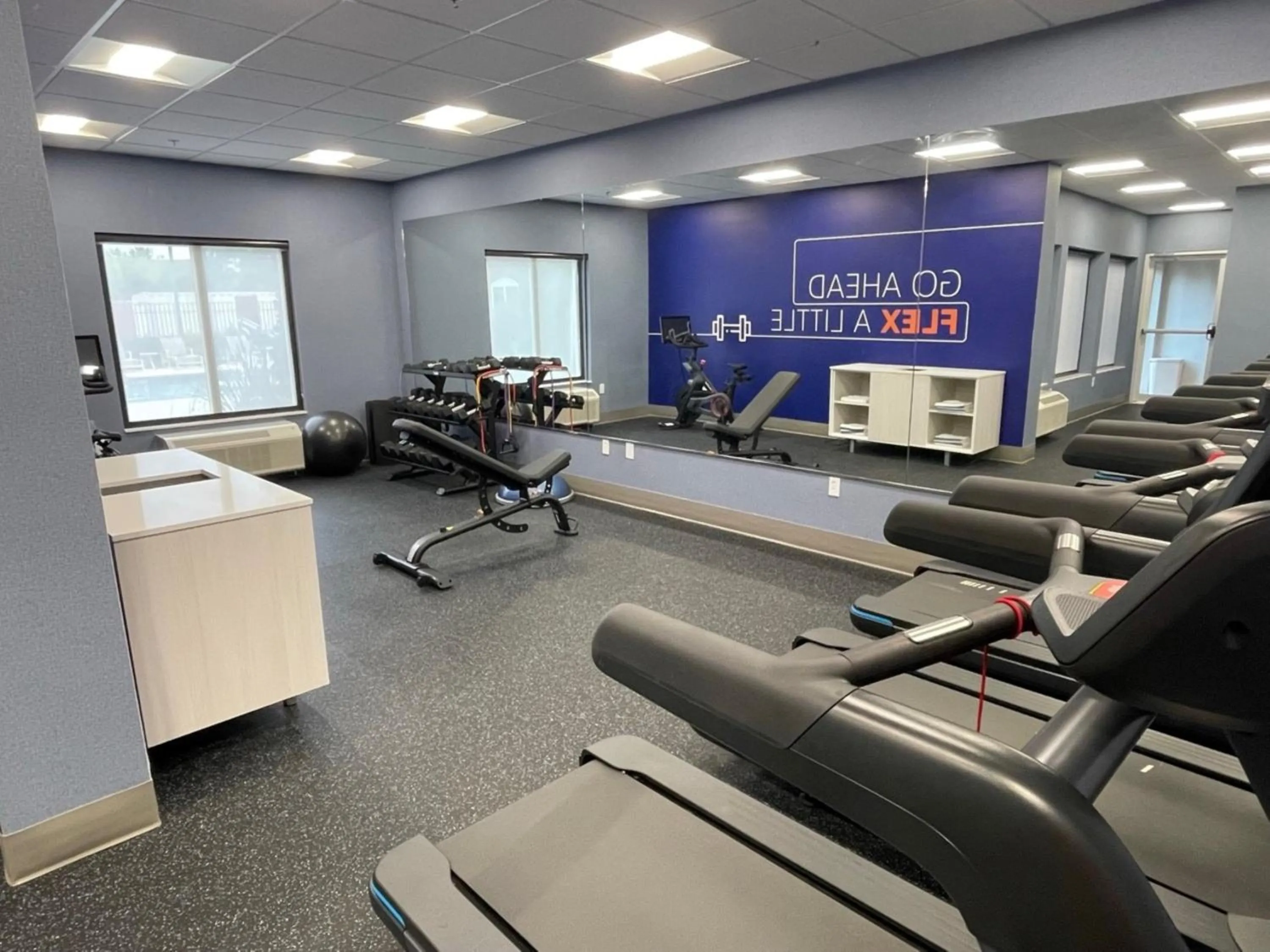 Fitness centre/facilities in Holiday Inn Express & Suites - Tuscaloosa-University by IHG