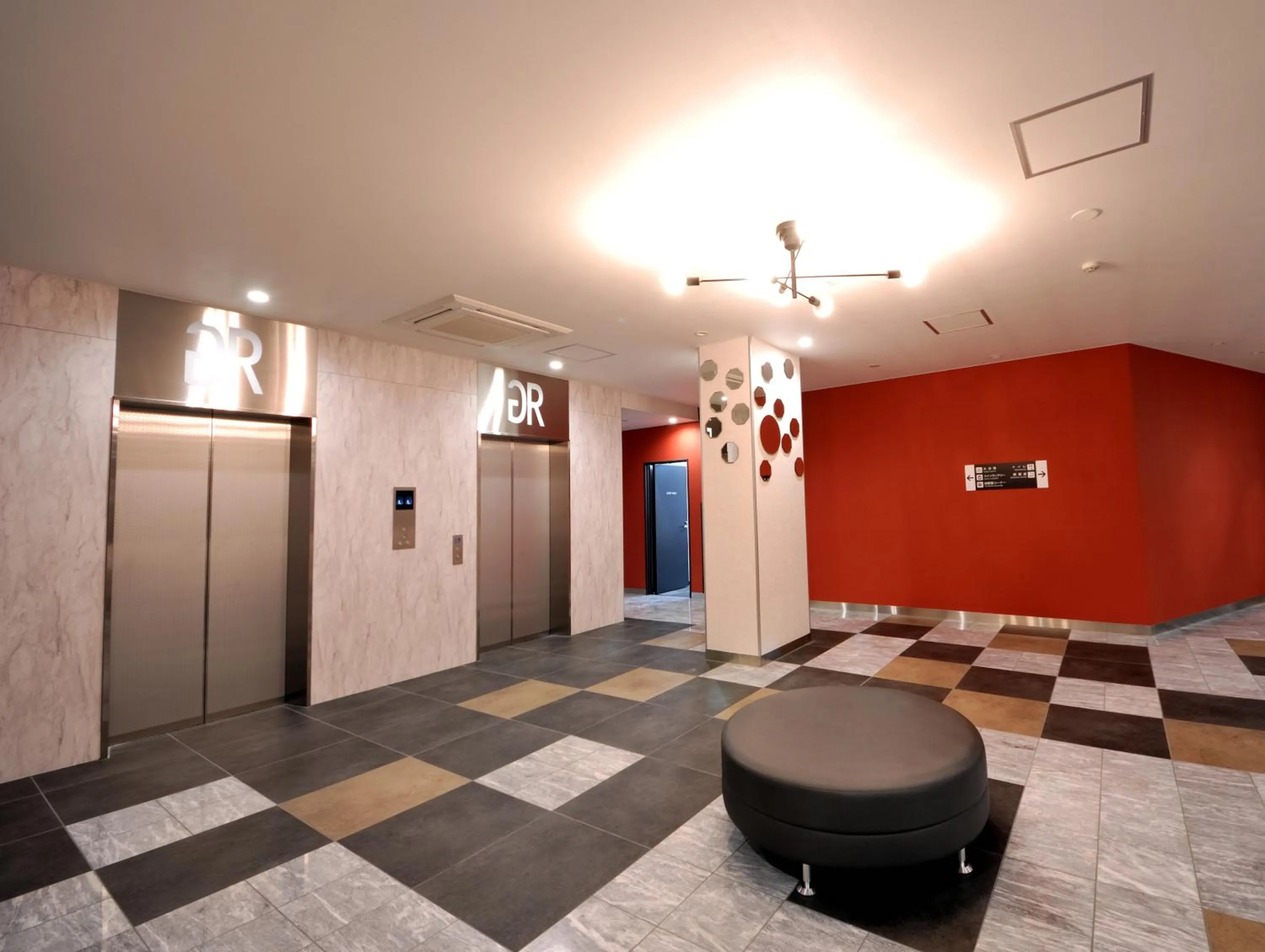 Lobby or reception in Green Rich Hotel Tottori Ekimae (Artificial hot spring Futamata Yunohana)