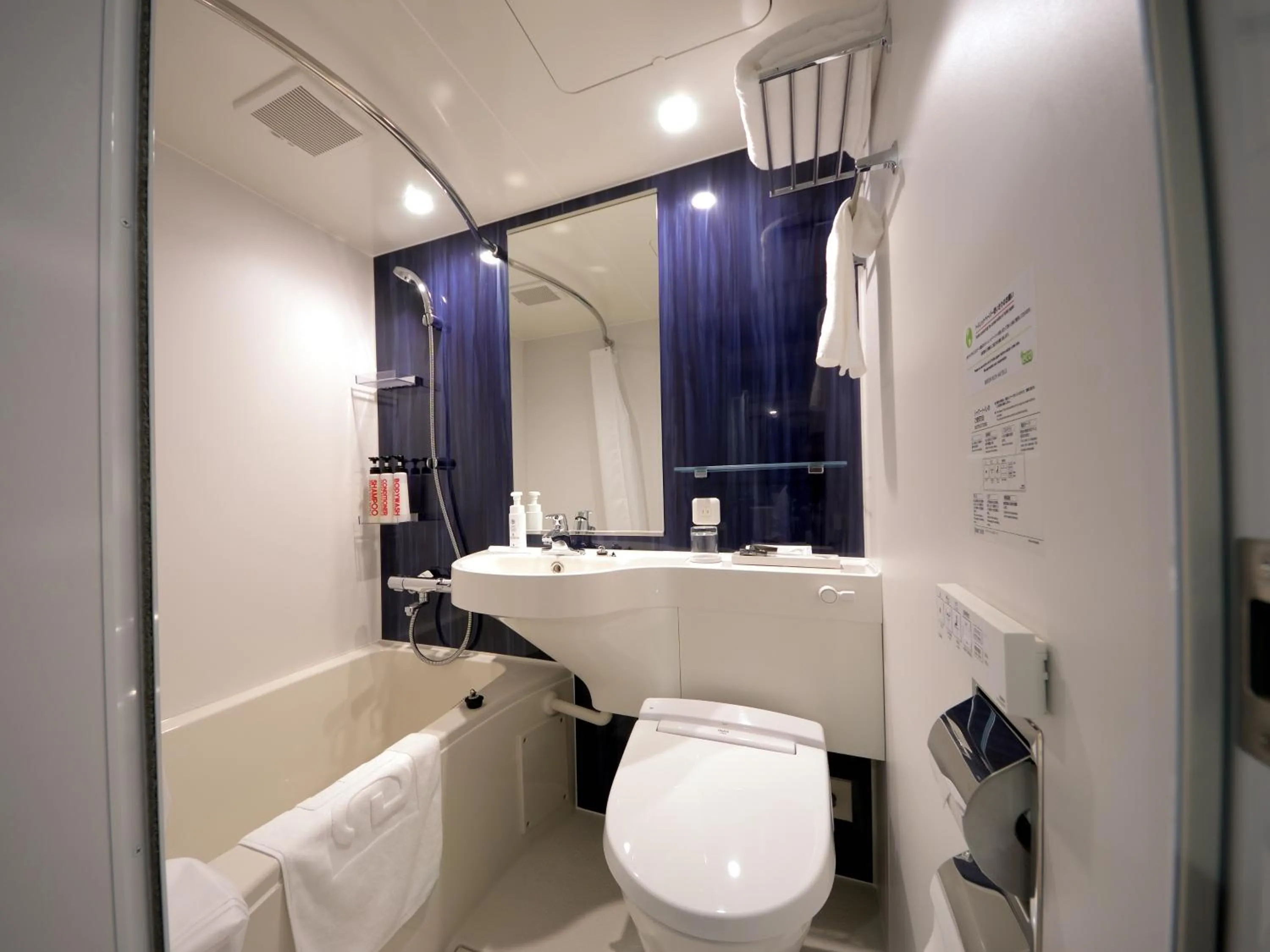 Bathroom in Green Rich Hotel Tottori Ekimae (Artificial hot spring Futamata Yunohana)