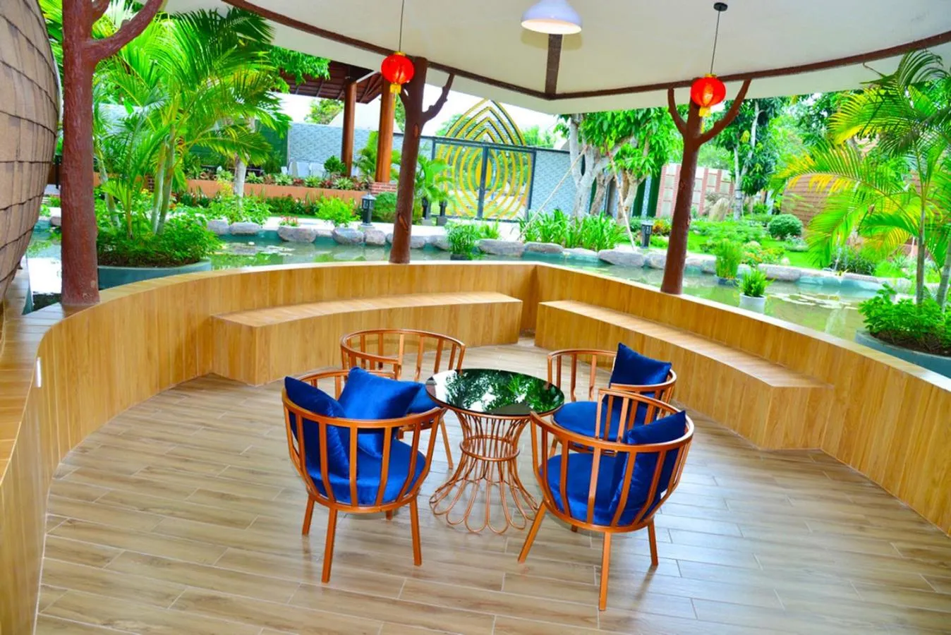 Balcony/Terrace in Con Khuong Resort Can Tho