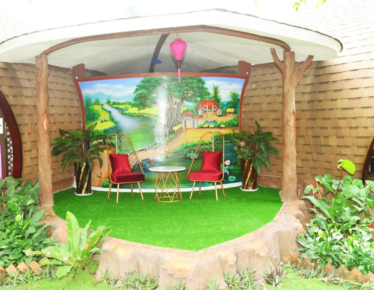 Balcony/Terrace in Con Khuong Resort Can Tho