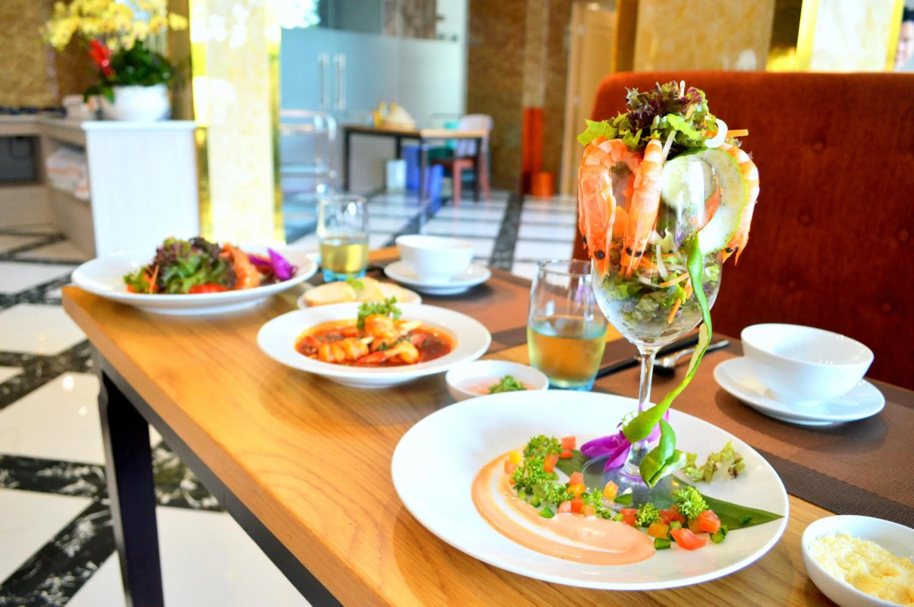 Food in Con Khuong Resort Can Tho