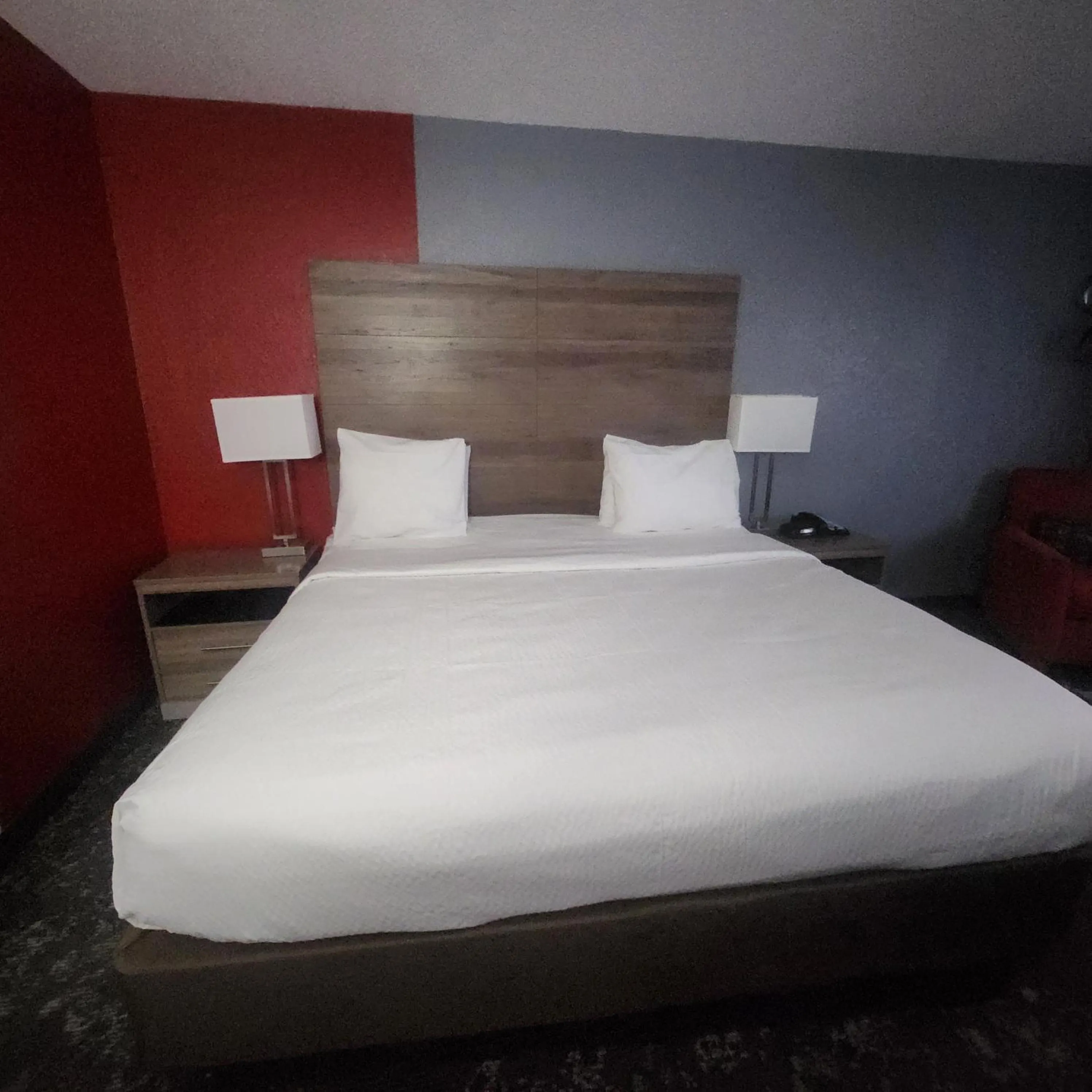 Bed in Ramada by Wyndham Cedar Rapids South