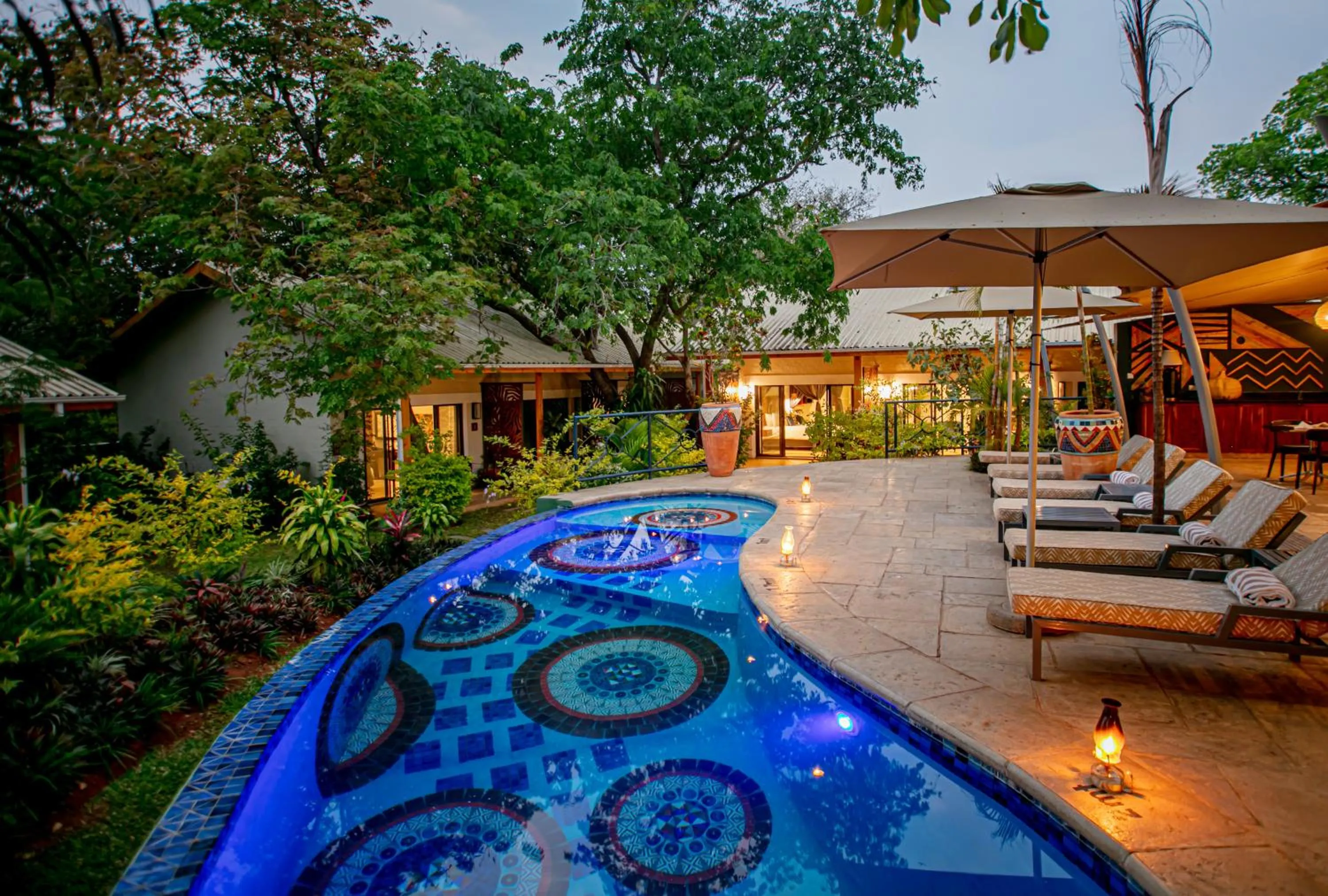 Swimming pool in Shongwe Lookout