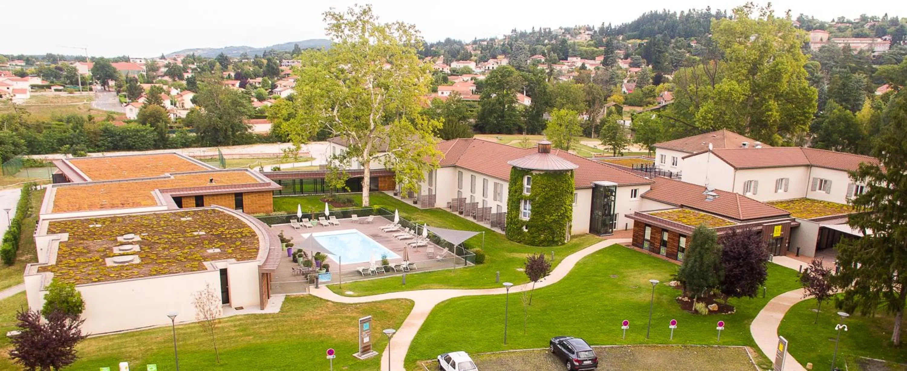 Bird's eye view in Domaine la Charpinière, The Originals Collection