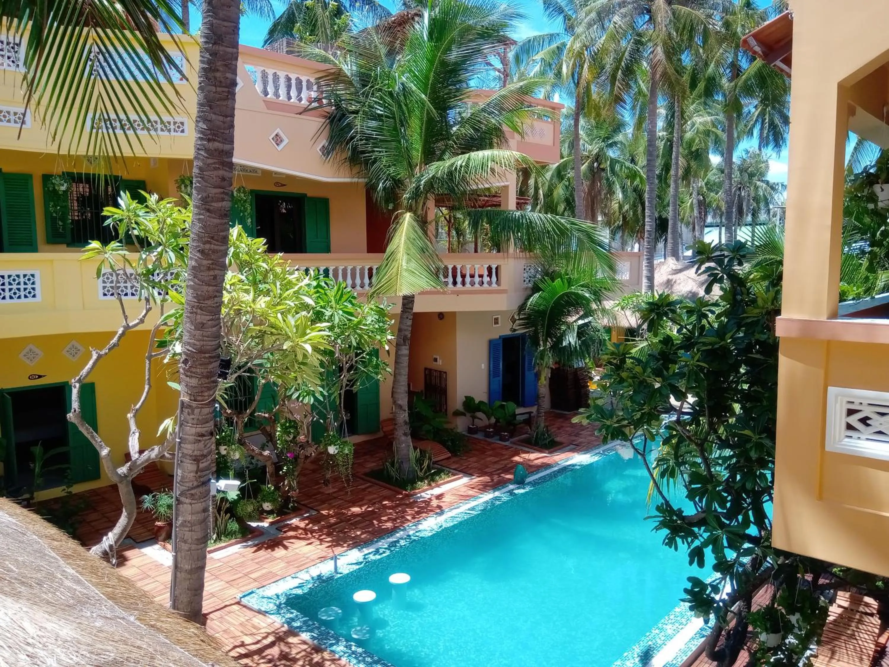 Balcony/Terrace in MiNhon Hotel Muine