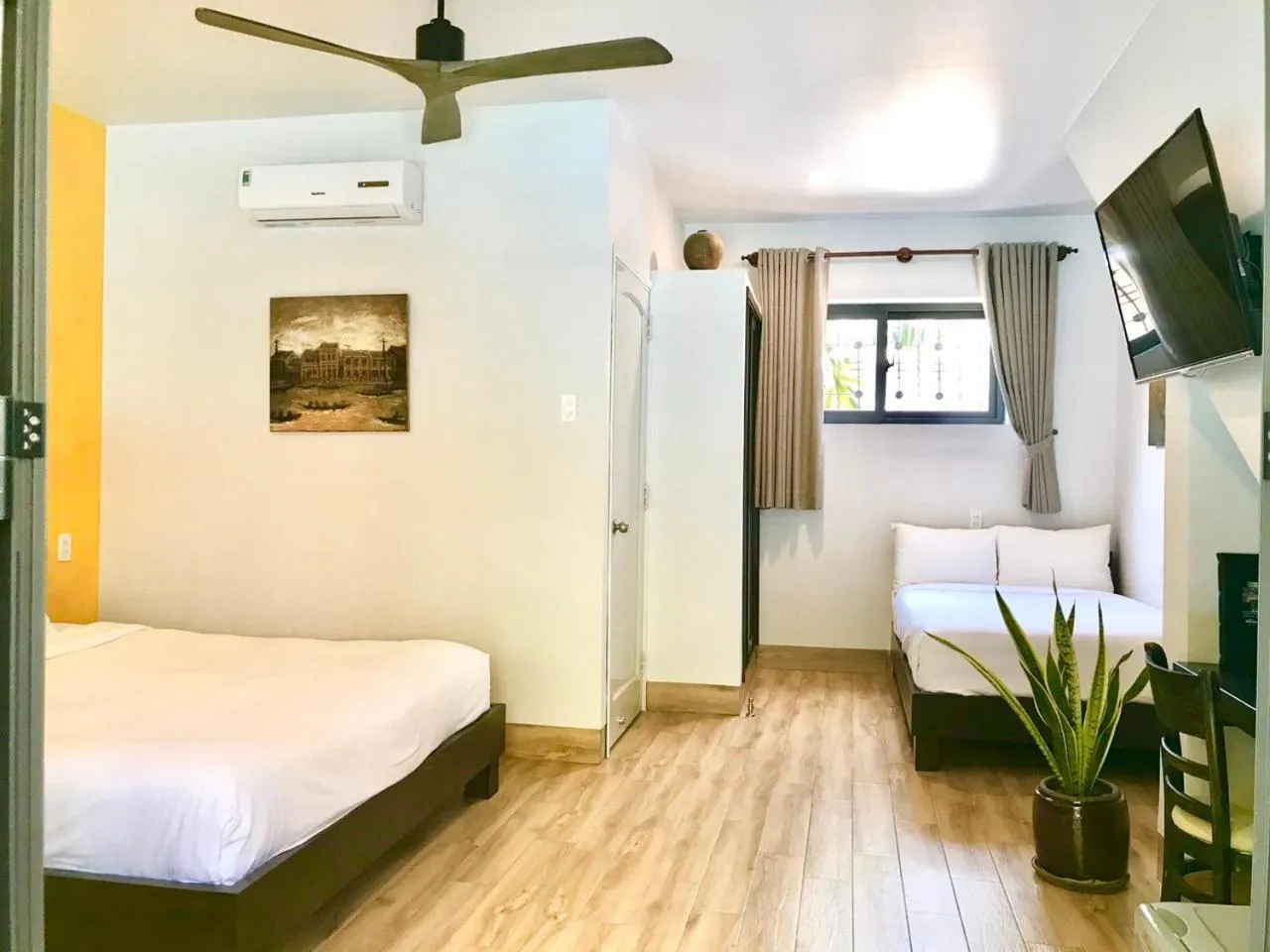 Bed in MiNhon Hotel Muine