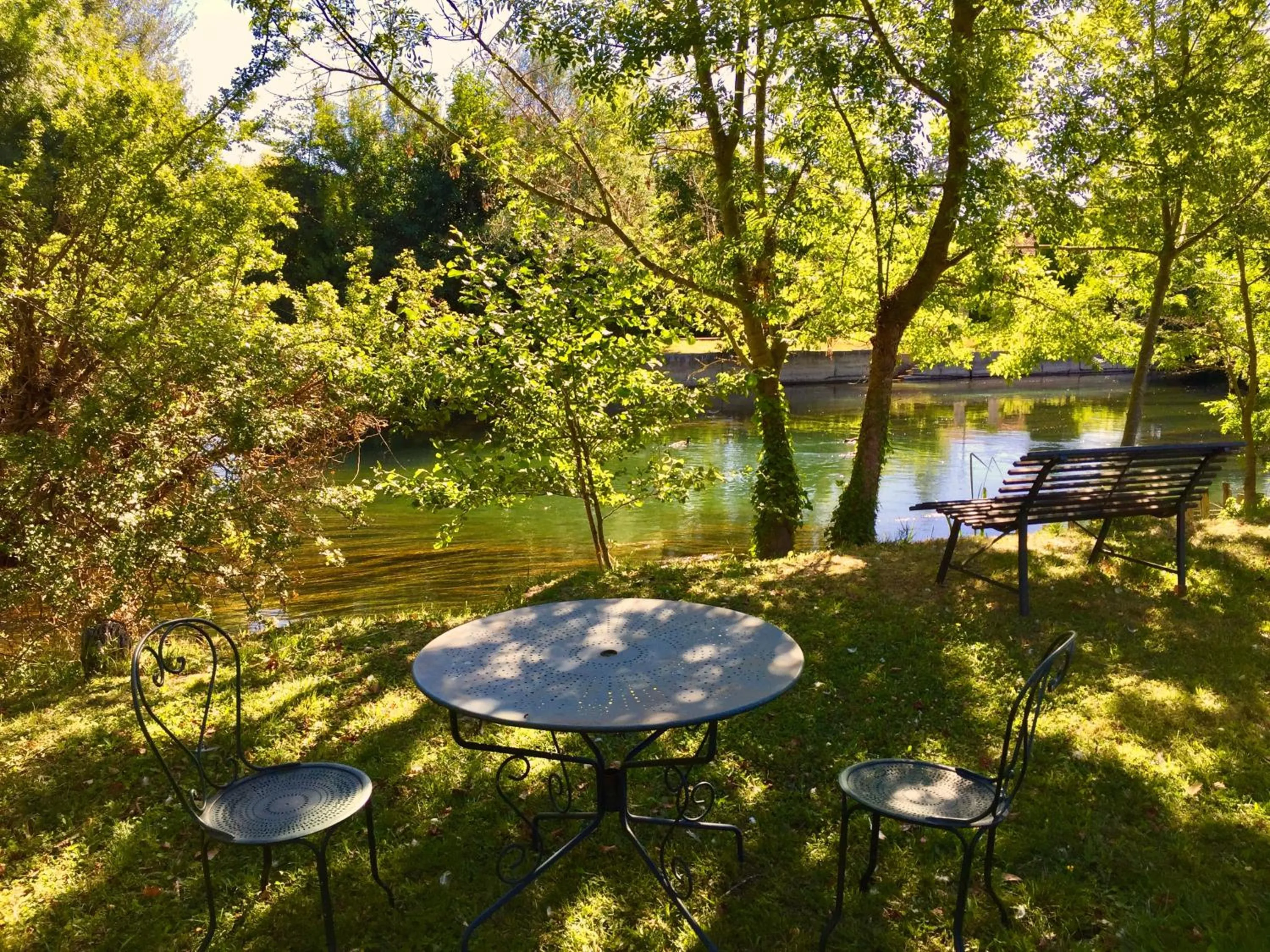 Garden in Mas Le Pont des Aubes