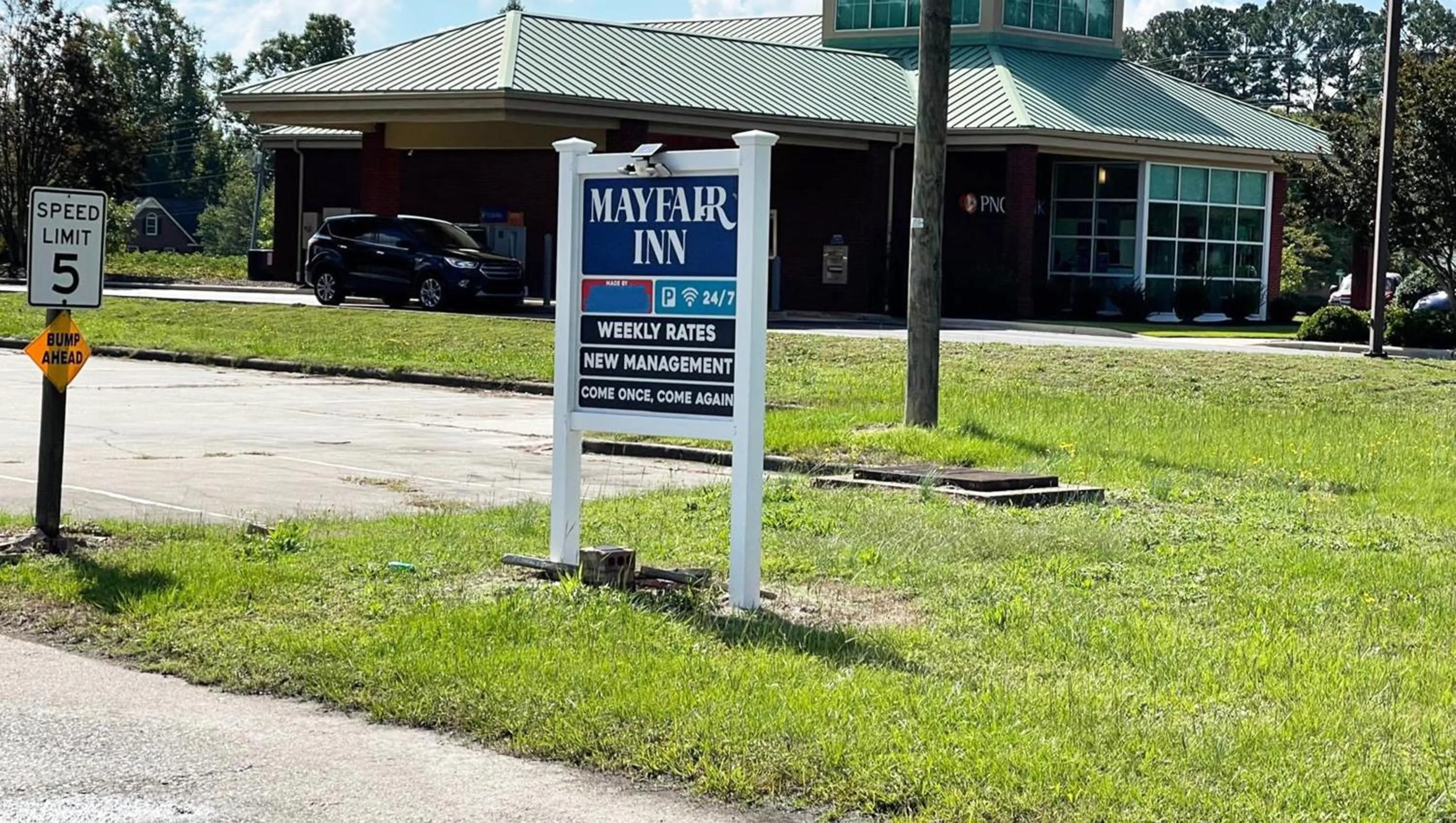 Property building in Mayfair Inn