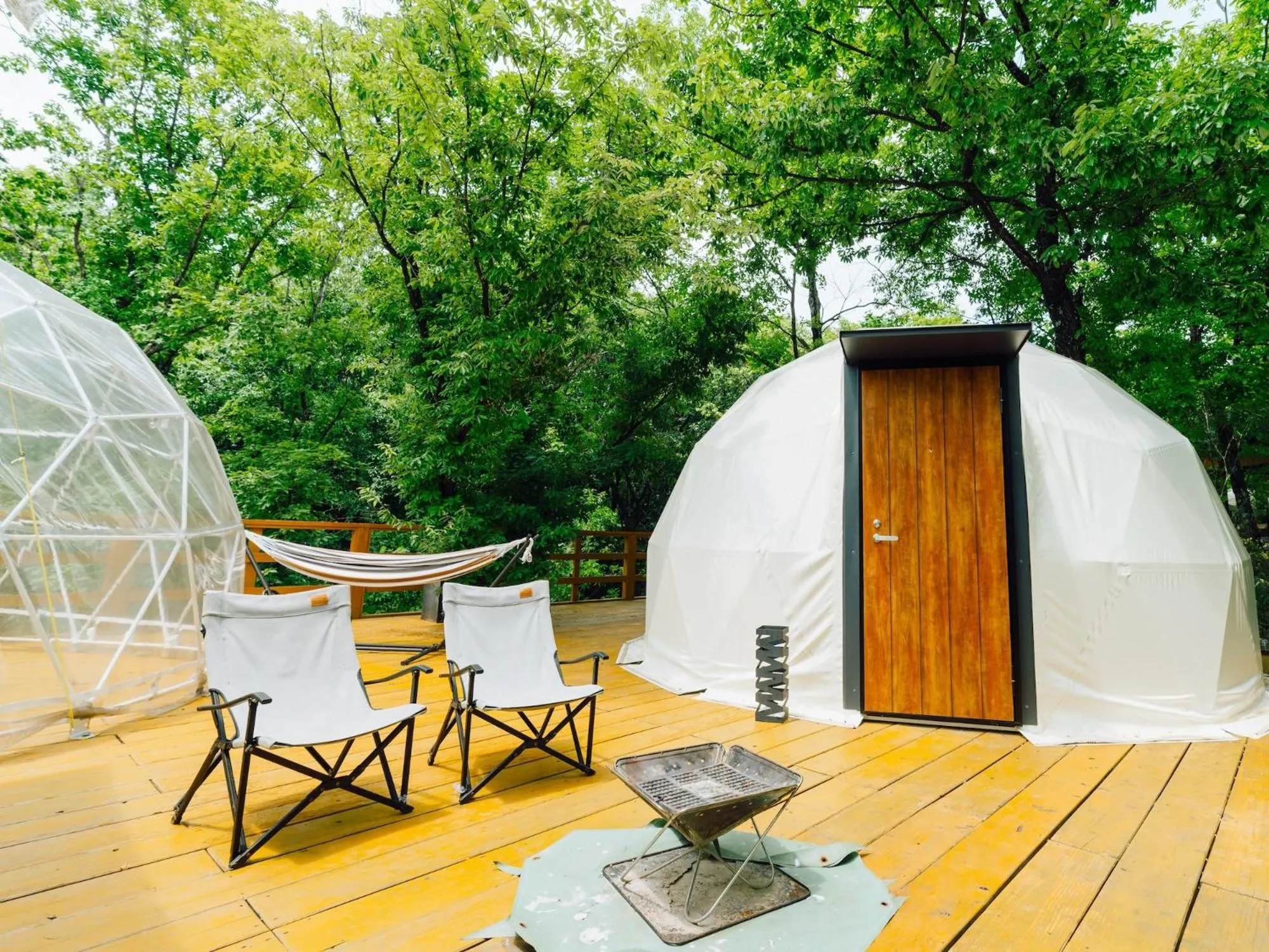 Day in Yufuin Glamping COMOREBI