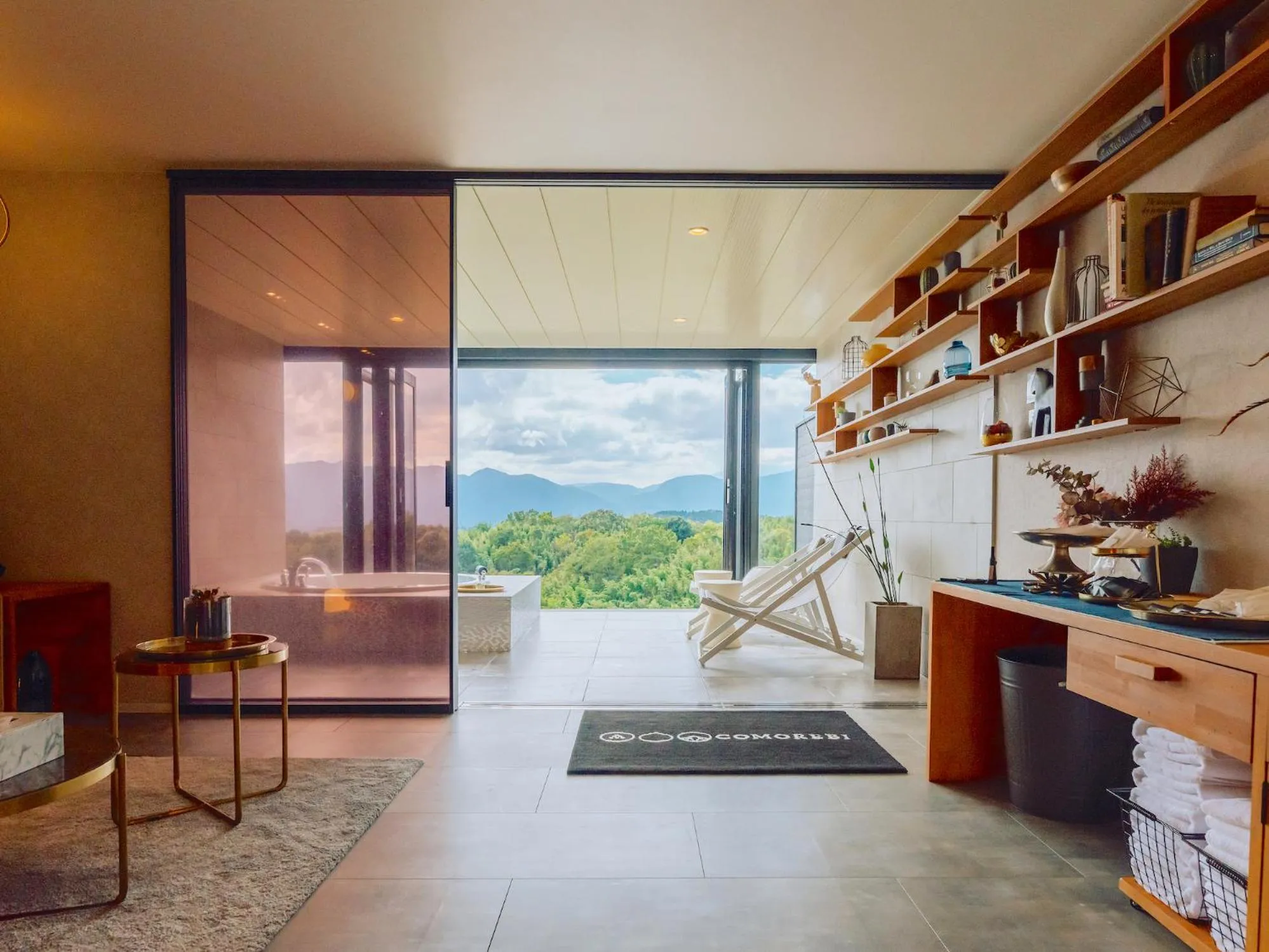 Photo of the whole room in Yufuin Glamping COMOREBI