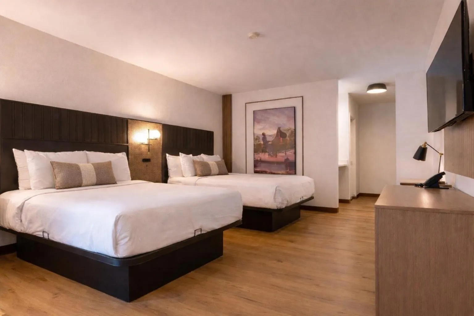 Bed in Merry Acres Inn