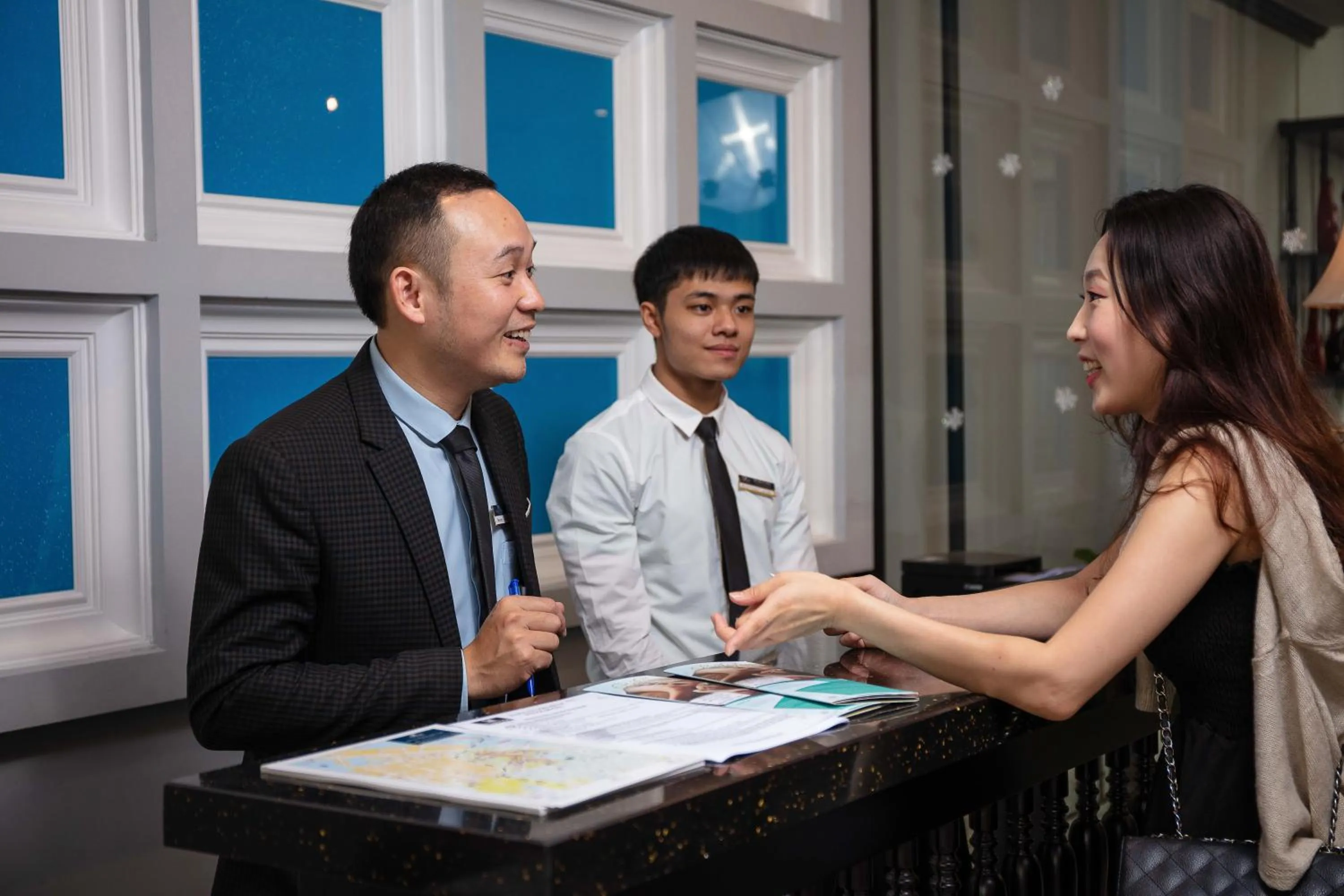 Lobby or reception in Babylon Premium Hotel & Spa