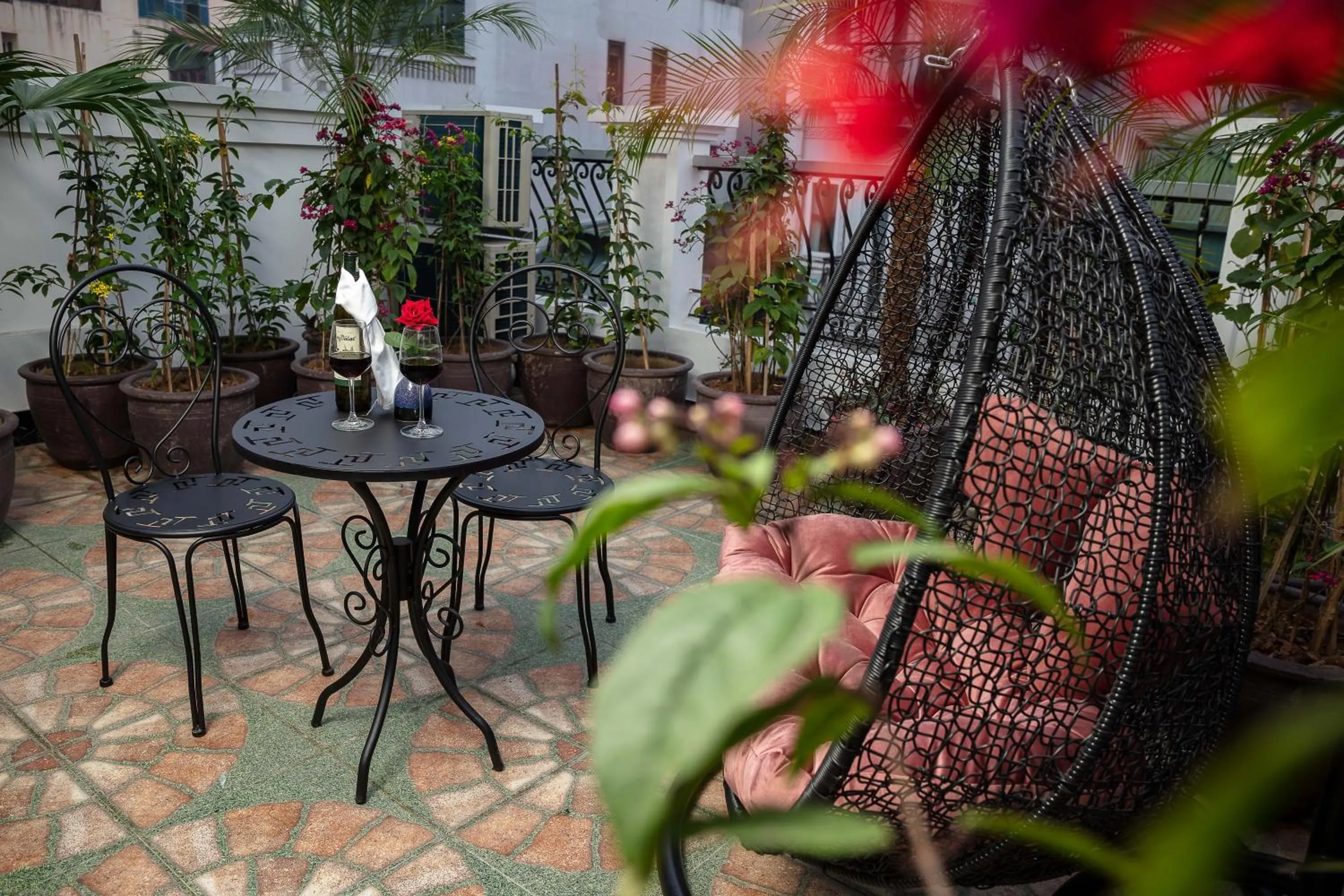 Balcony/Terrace in Babylon Premium Hotel & Spa