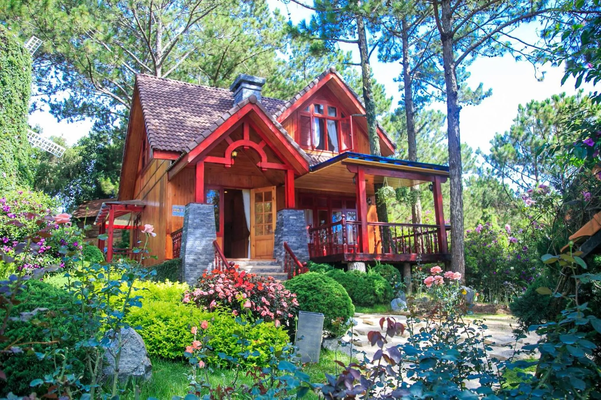 Garden in TTC Dreamy Hill Resort - Unlimited Access to TTC World - Thung Lung Tinh Yeu