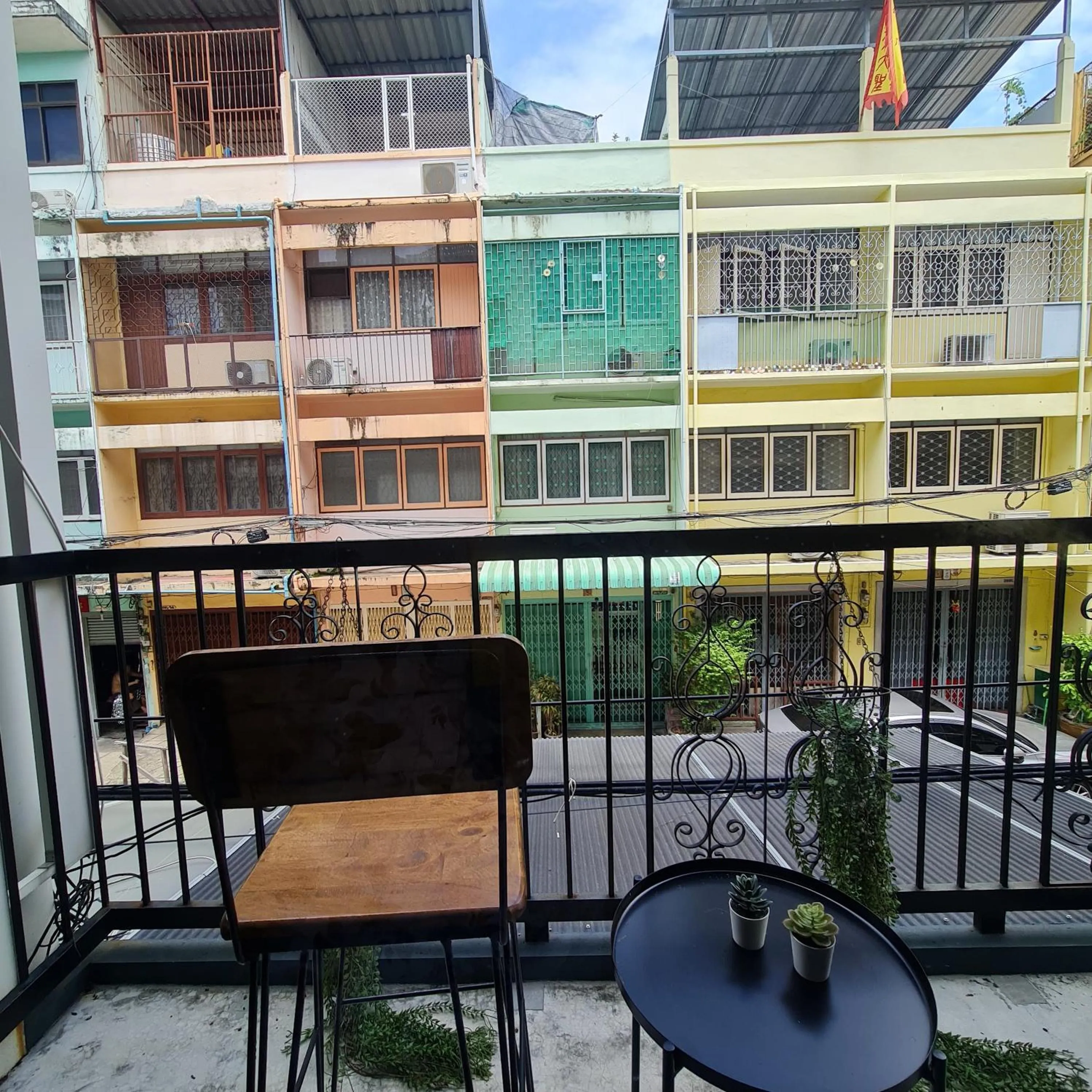 View (from property/room) in MEEMAW'S House Hostel