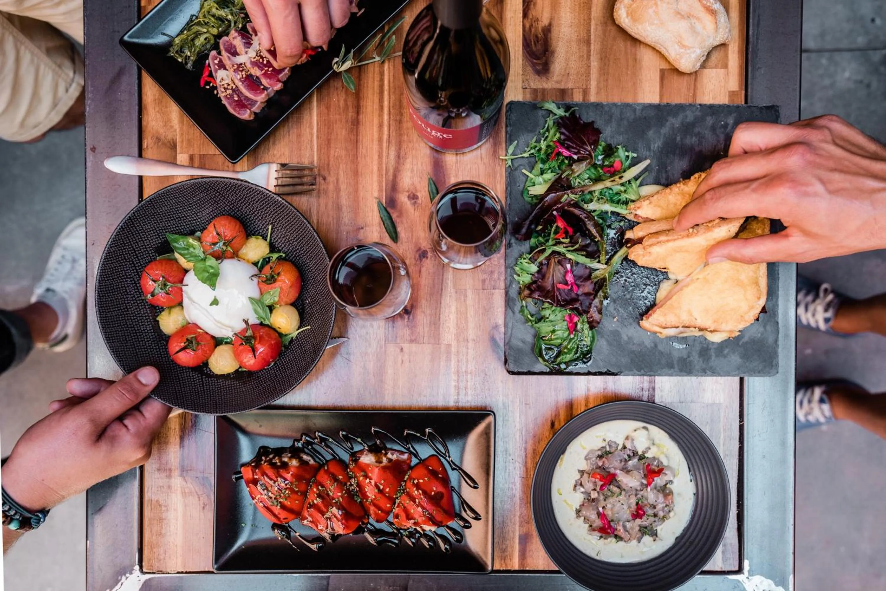 Food close-up in Le Couvent - Hostel