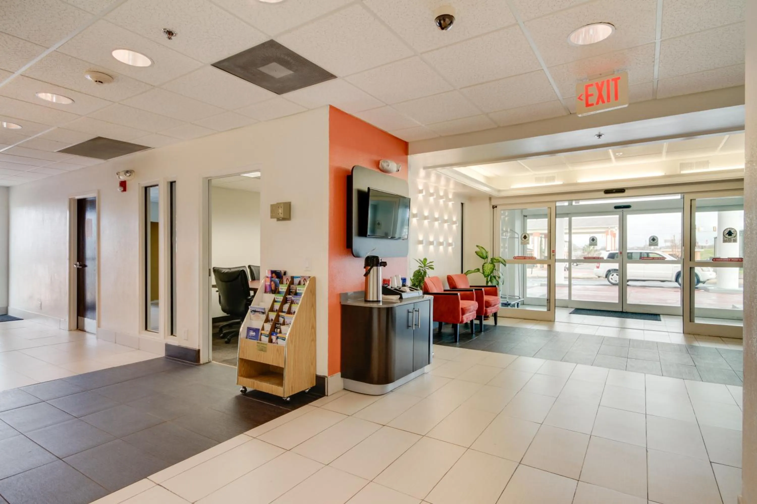 Lobby or reception in Motel 6-Corsicana, TX