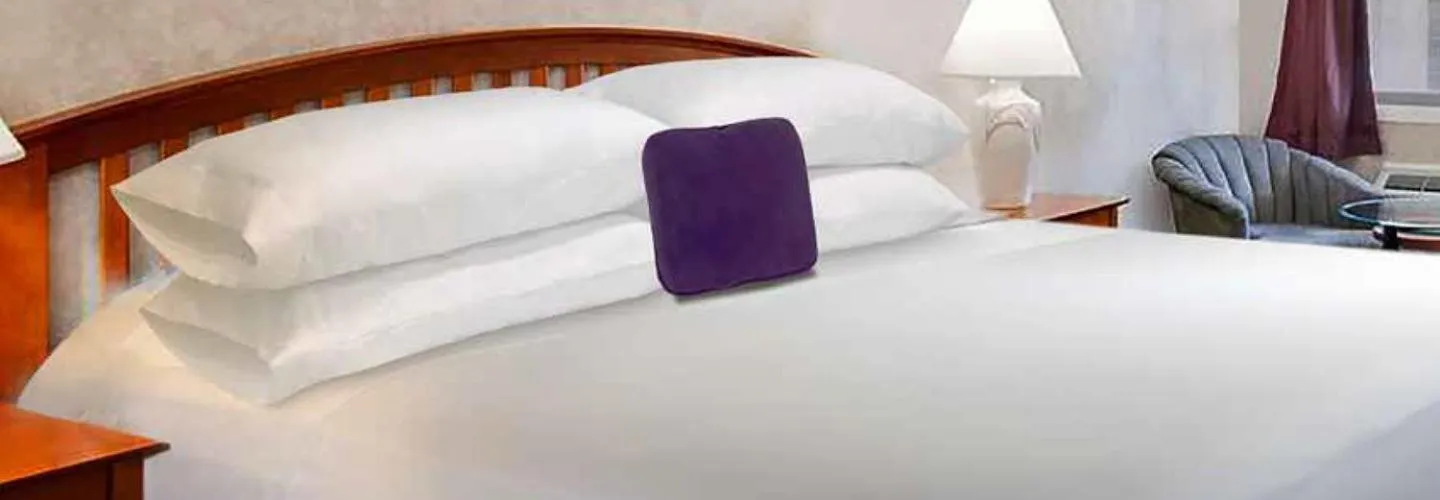 Bed in Knights Inn Murfreesboro