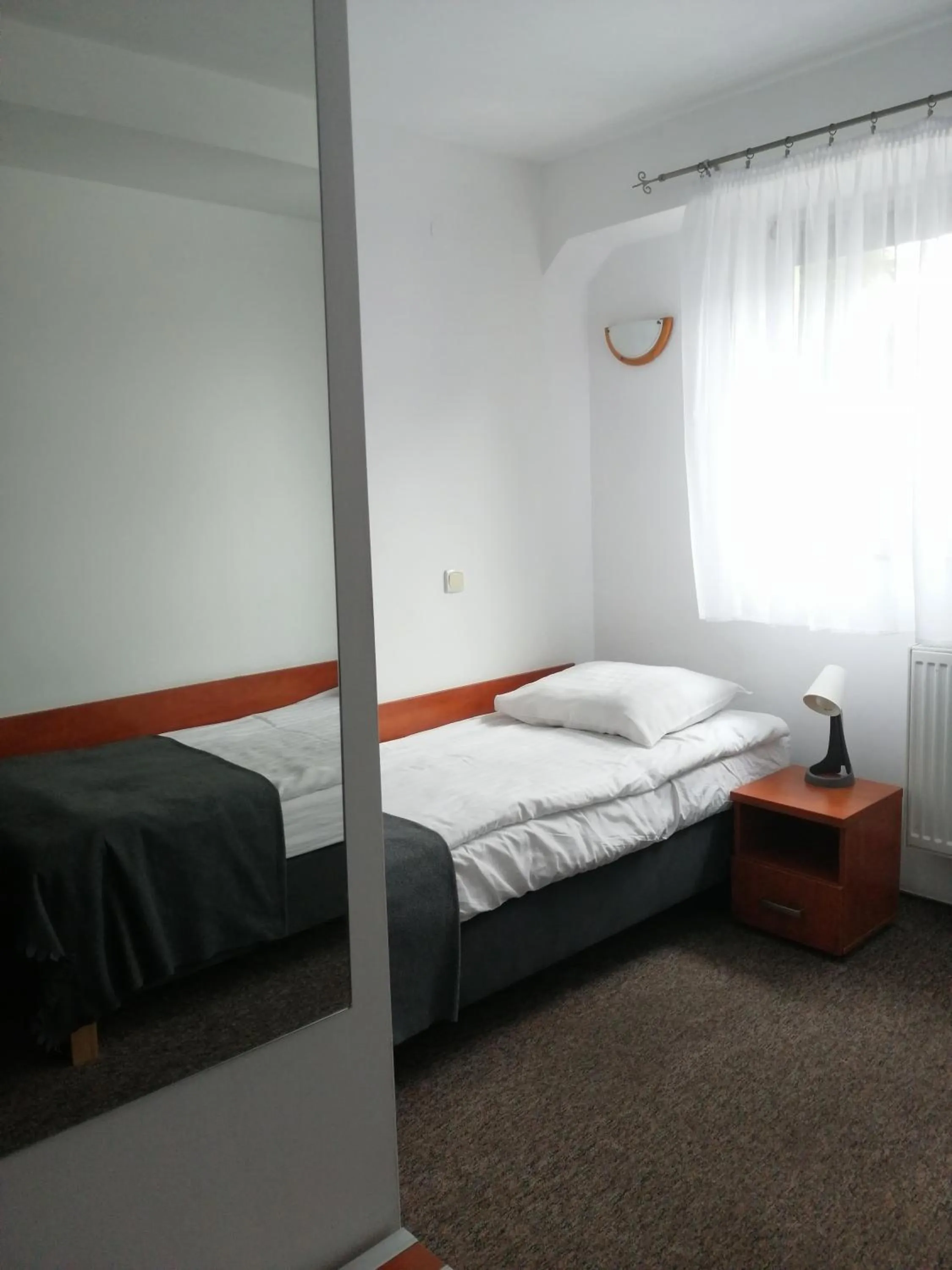 Bed in Hotel Dąbrowiak