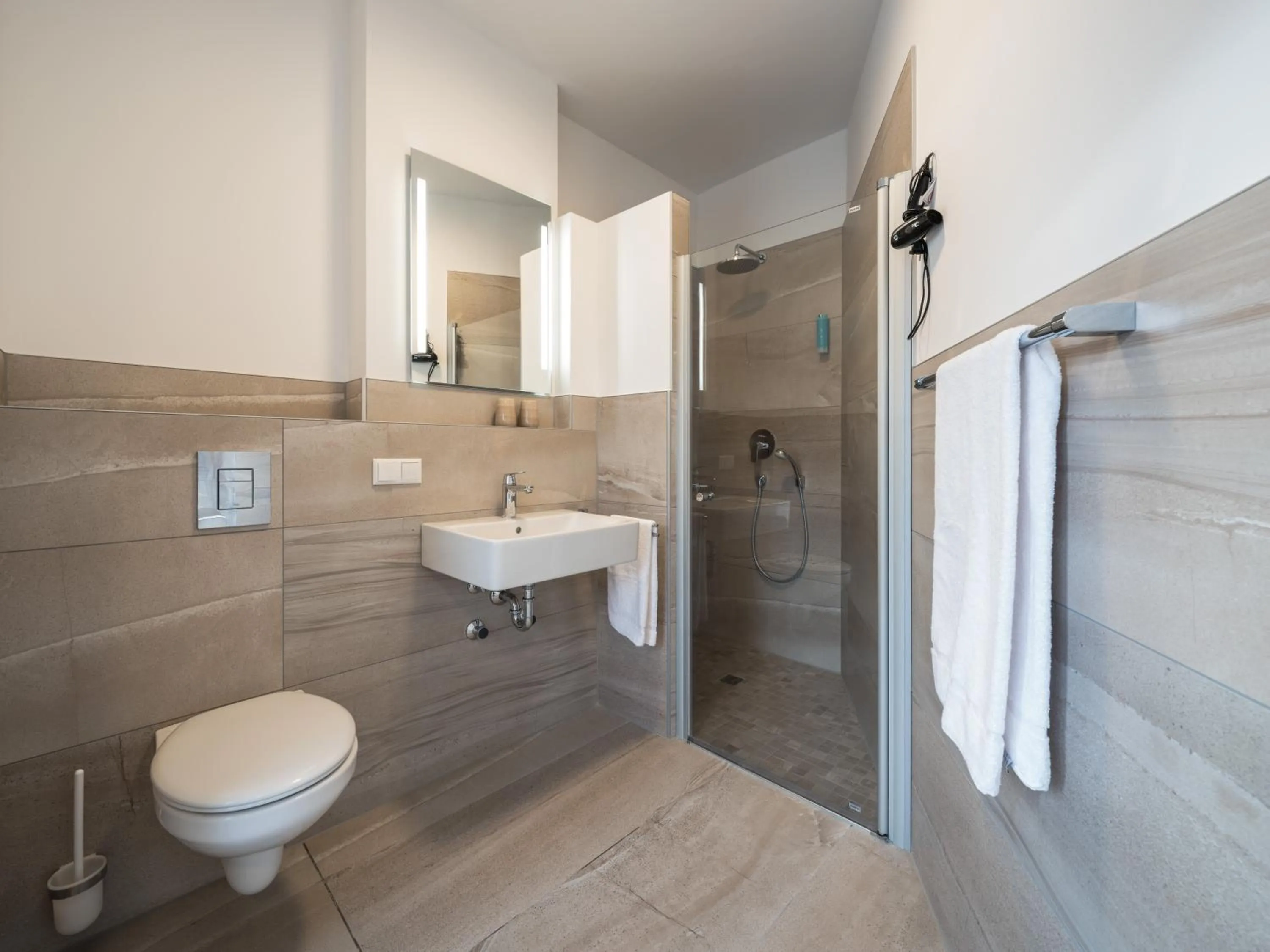 Bathroom in RS-HOTEL - smart & modern Hotel Apartments