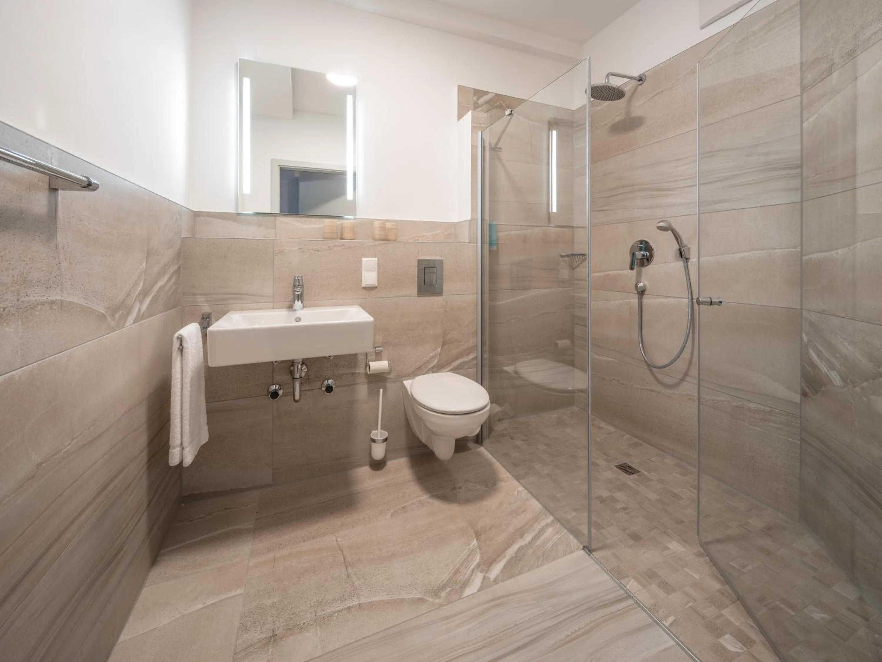 Bathroom in RS-HOTEL - smart & modern Hotel Apartments