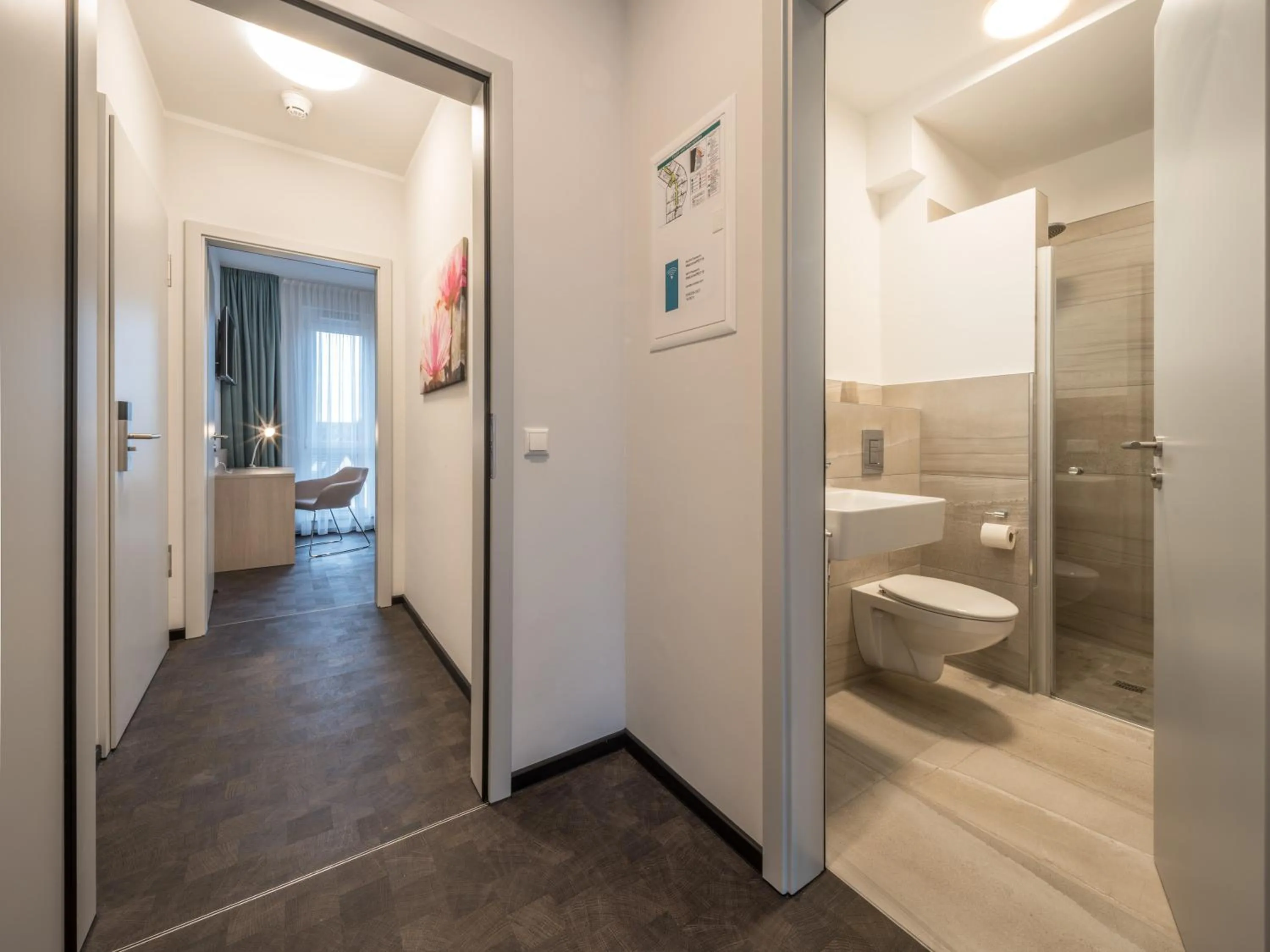 Bathroom in RS-HOTEL - smart & modern Hotel Apartments