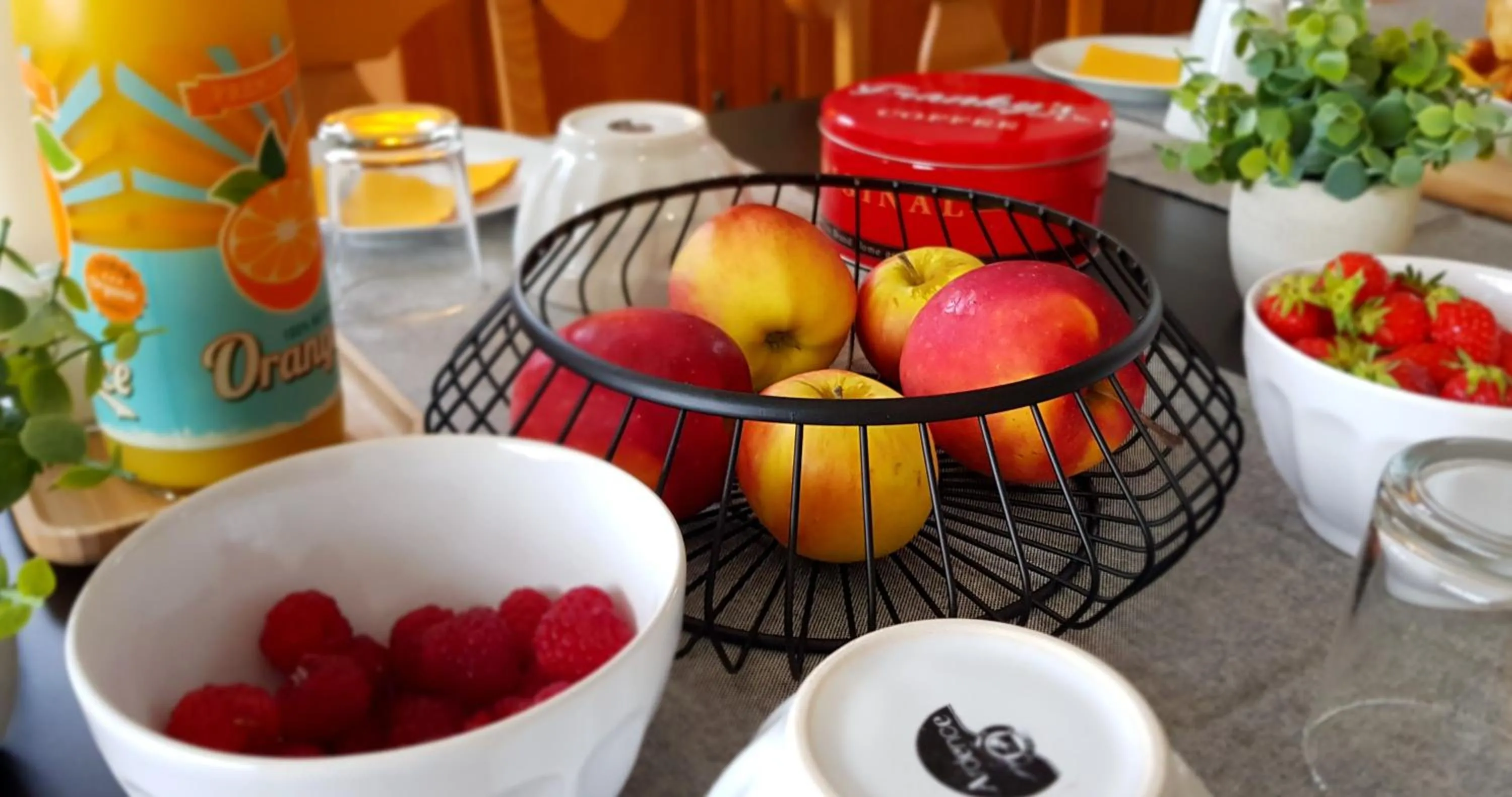Breakfast in Chambres d'hôtes Grange Debout