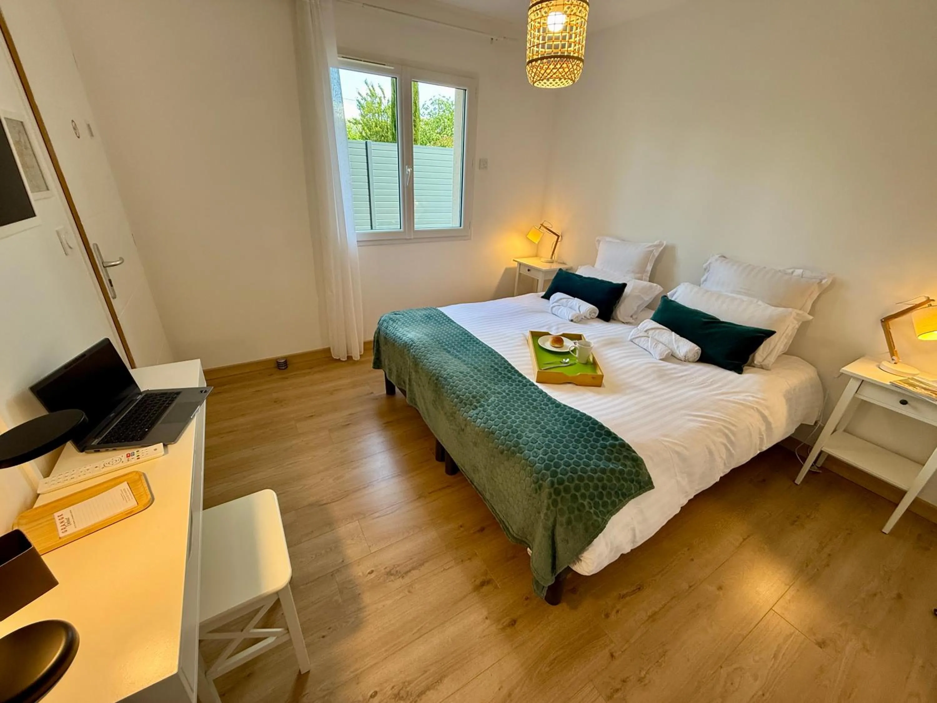 Bed in Chambres d'hôtes Grange Debout