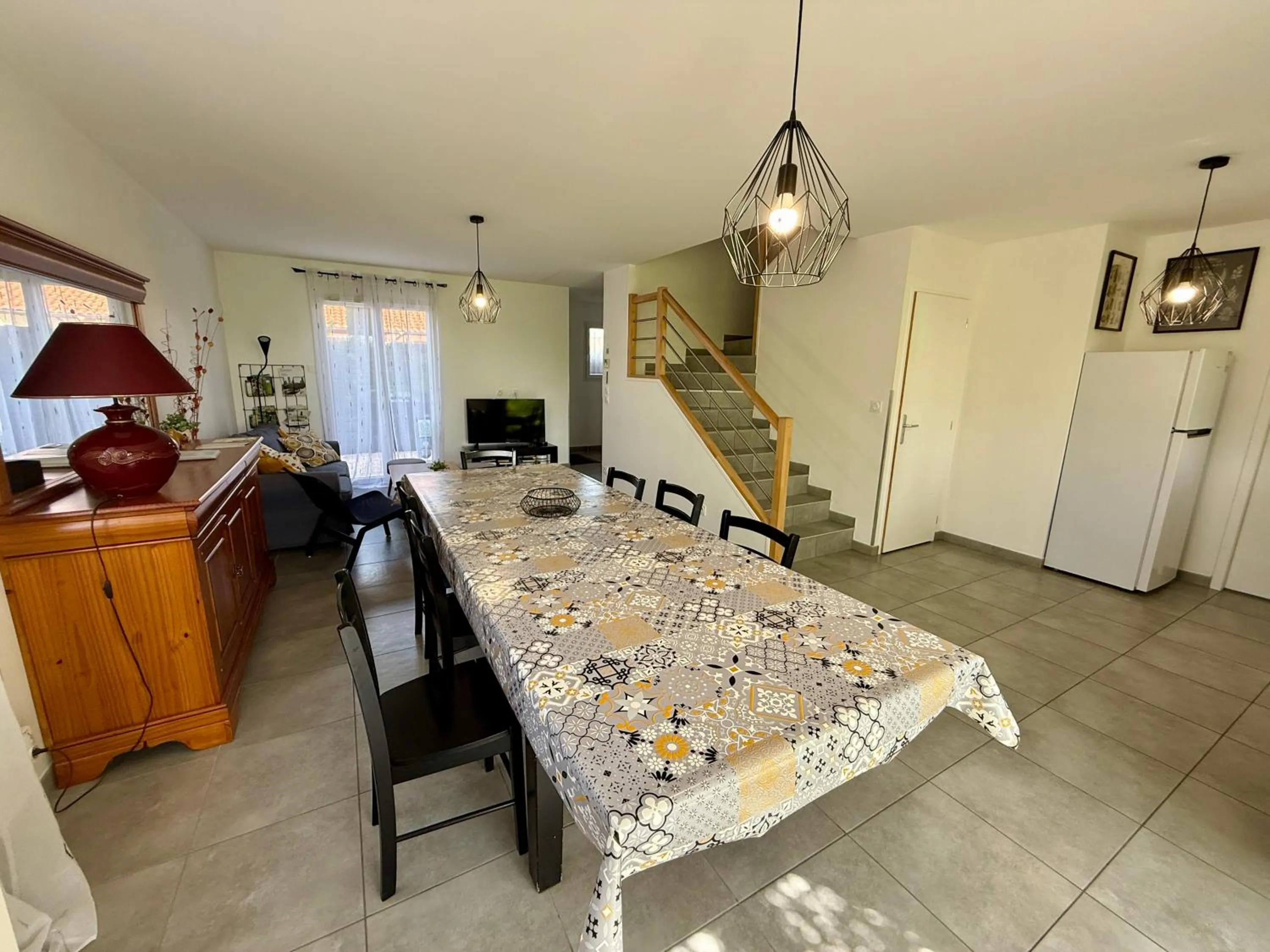 Living room in Chambres d'hôtes Grange Debout