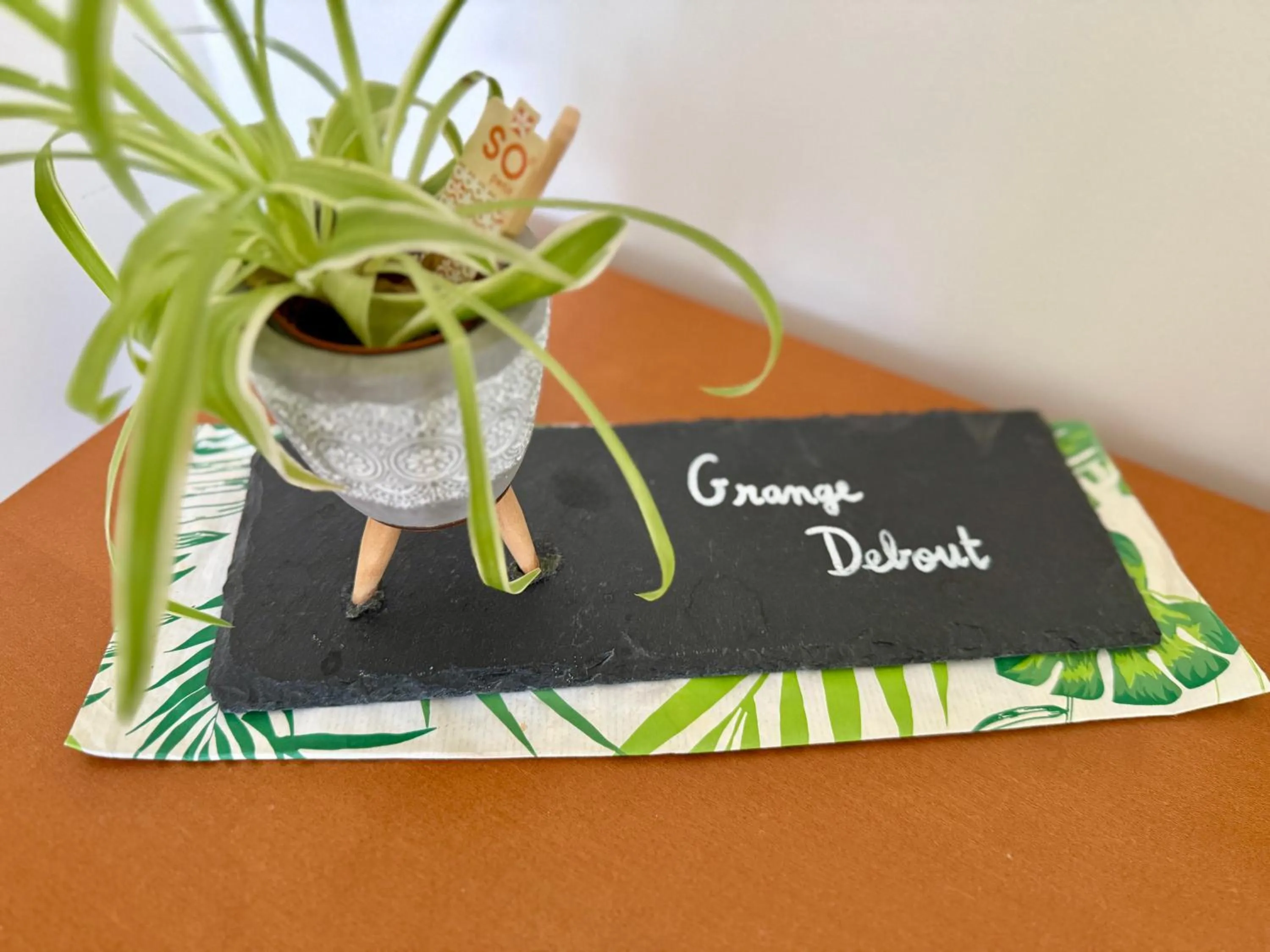 Decorative detail in Chambres d'hôtes Grange Debout