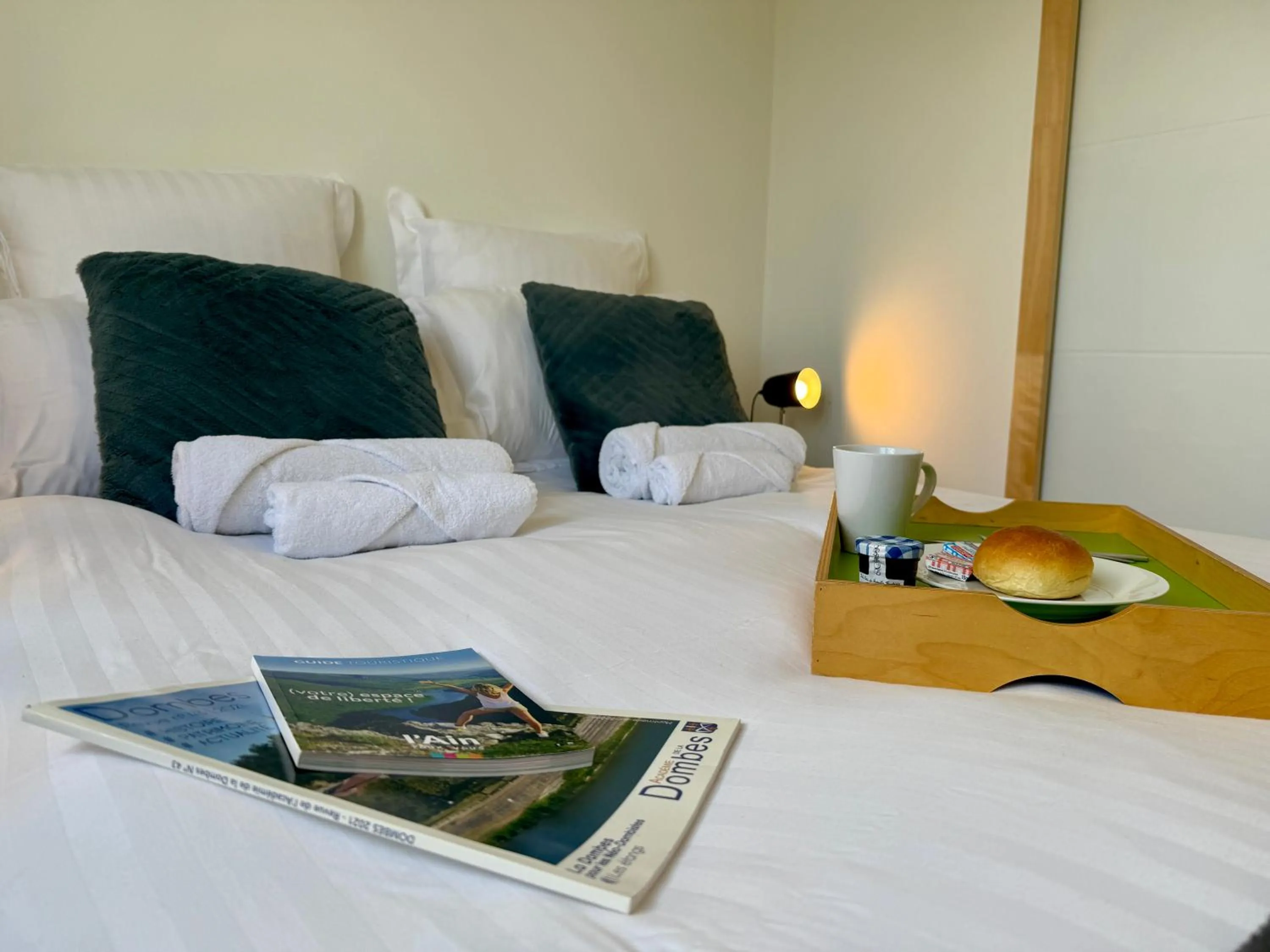 Bed in Chambres d'hôtes Grange Debout