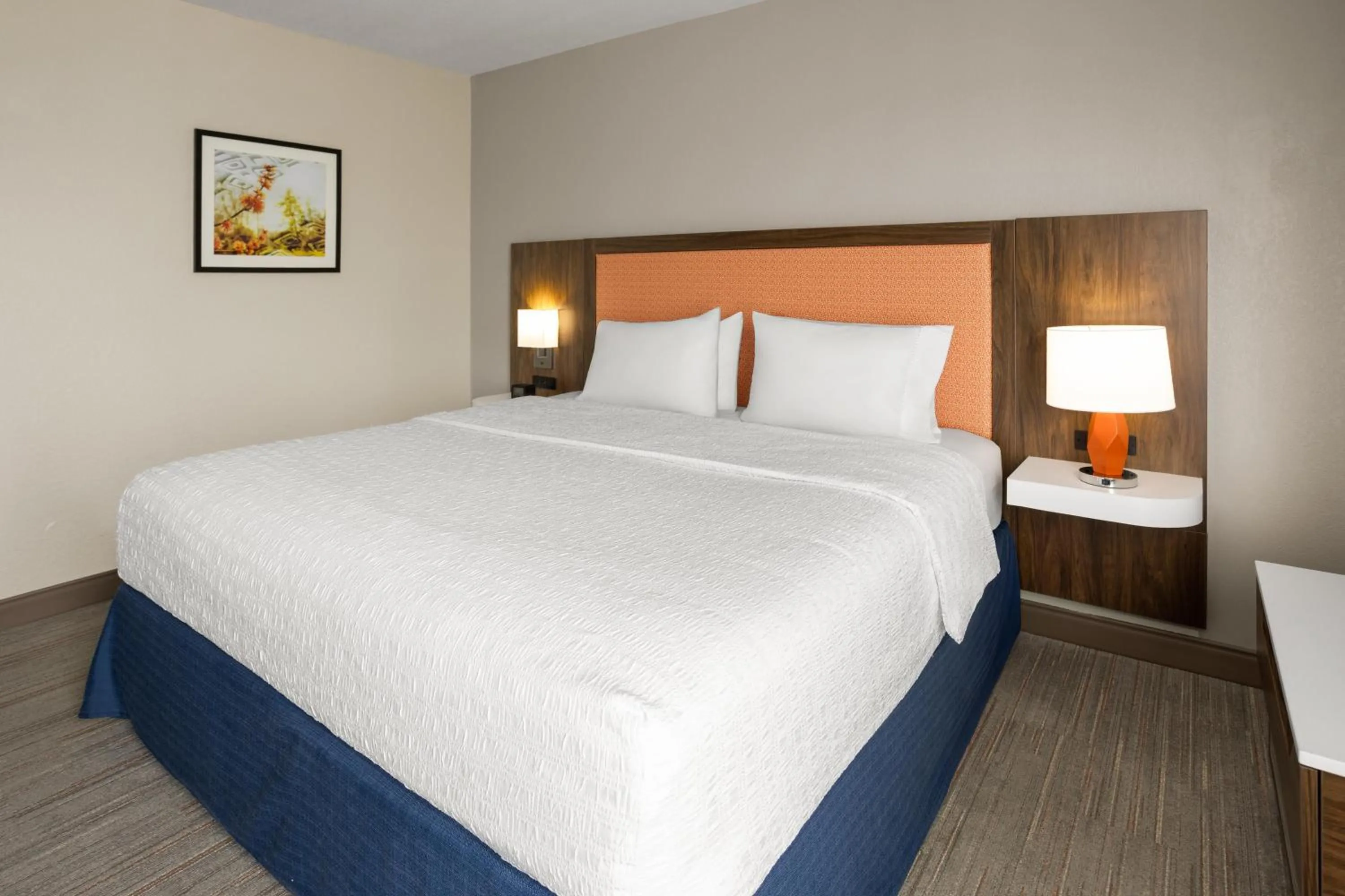 Bed in Hampton Inn Somerset