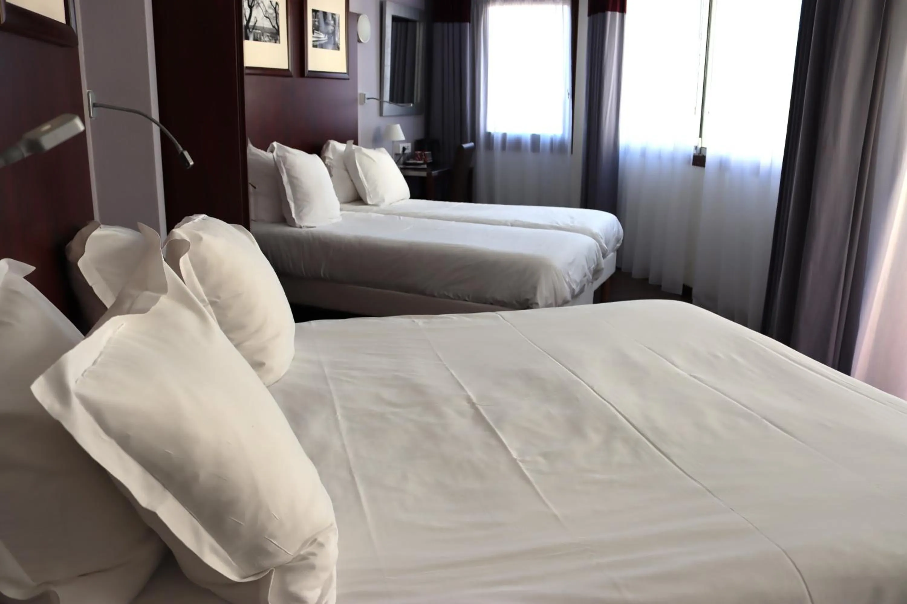 Bed in Hôtel Du Centre Annemasse