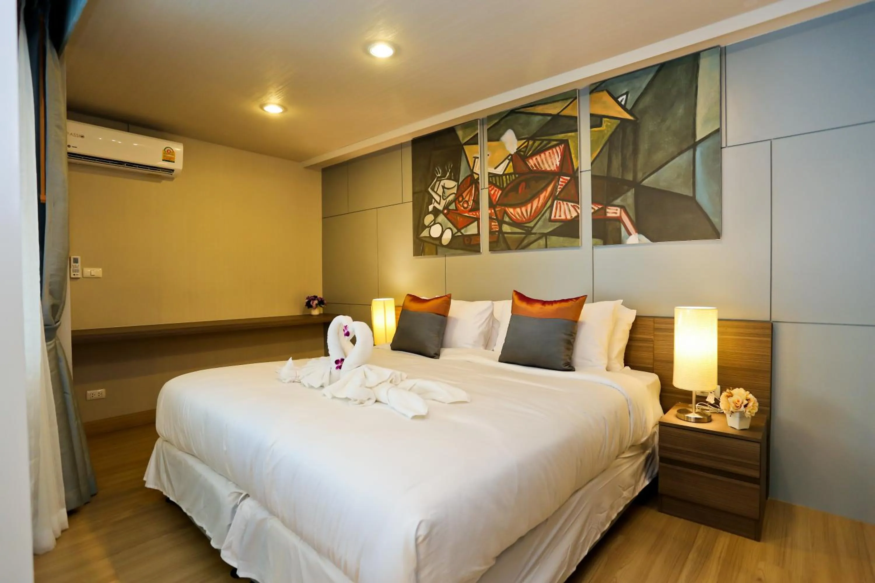 Bedroom in Le Breeze Resort Hua hin