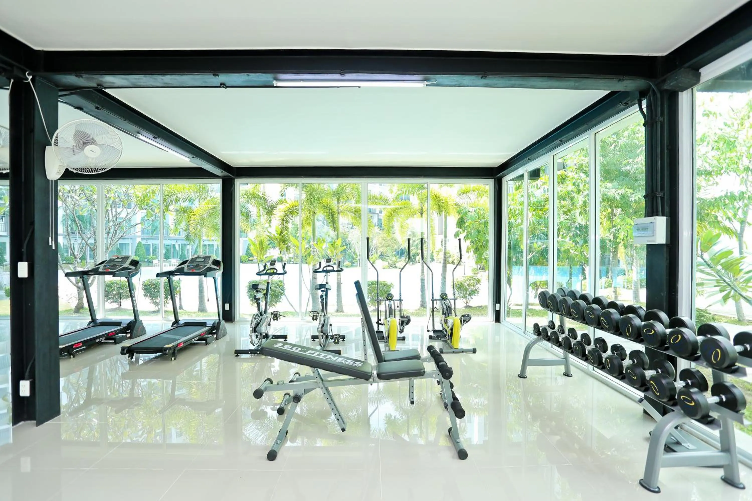 Fitness centre/facilities in Le Breeze Resort Hua hin