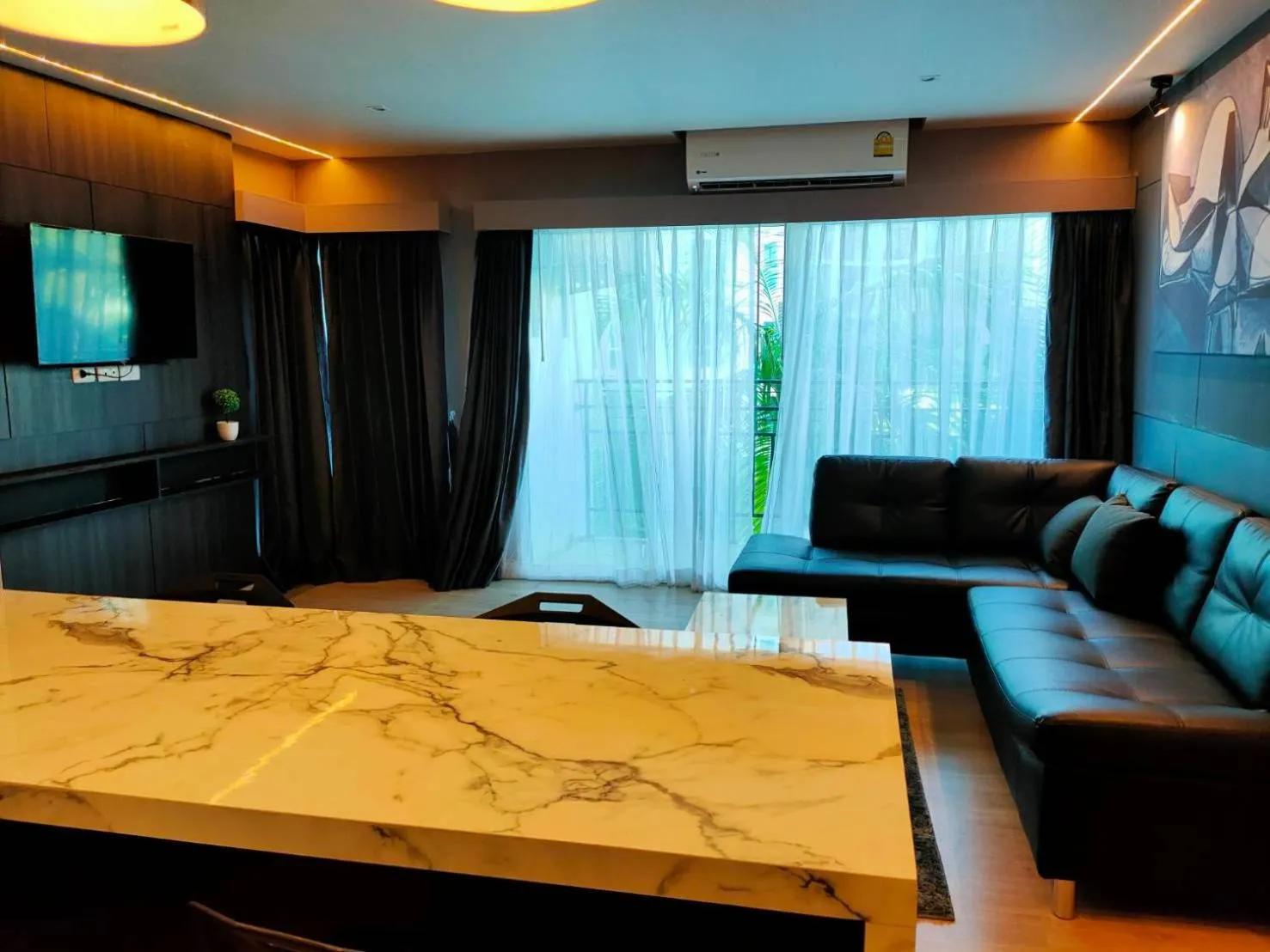 Living room in Le Breeze Resort Hua hin