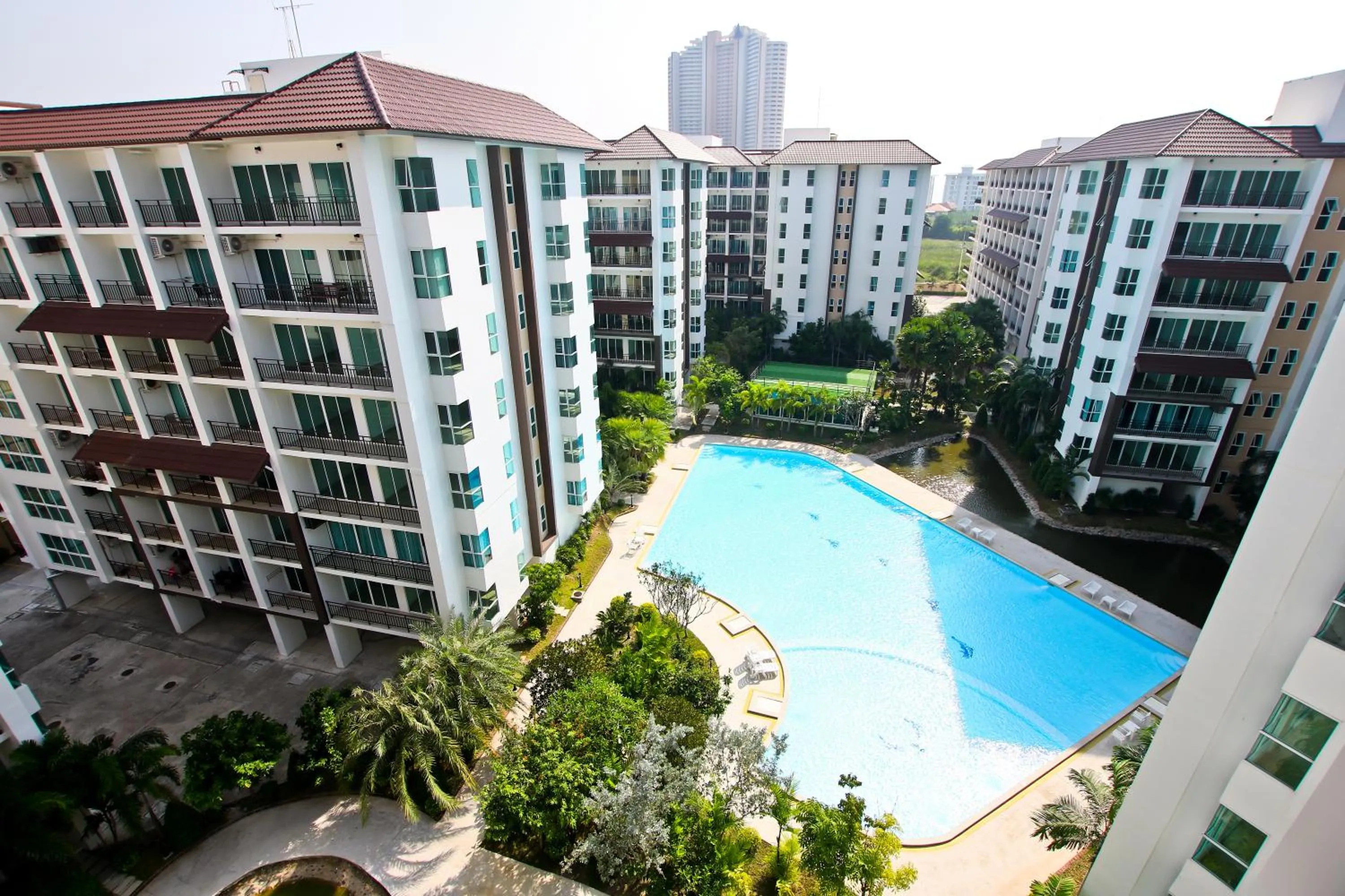 Property building in Le Breeze Resort Hua hin