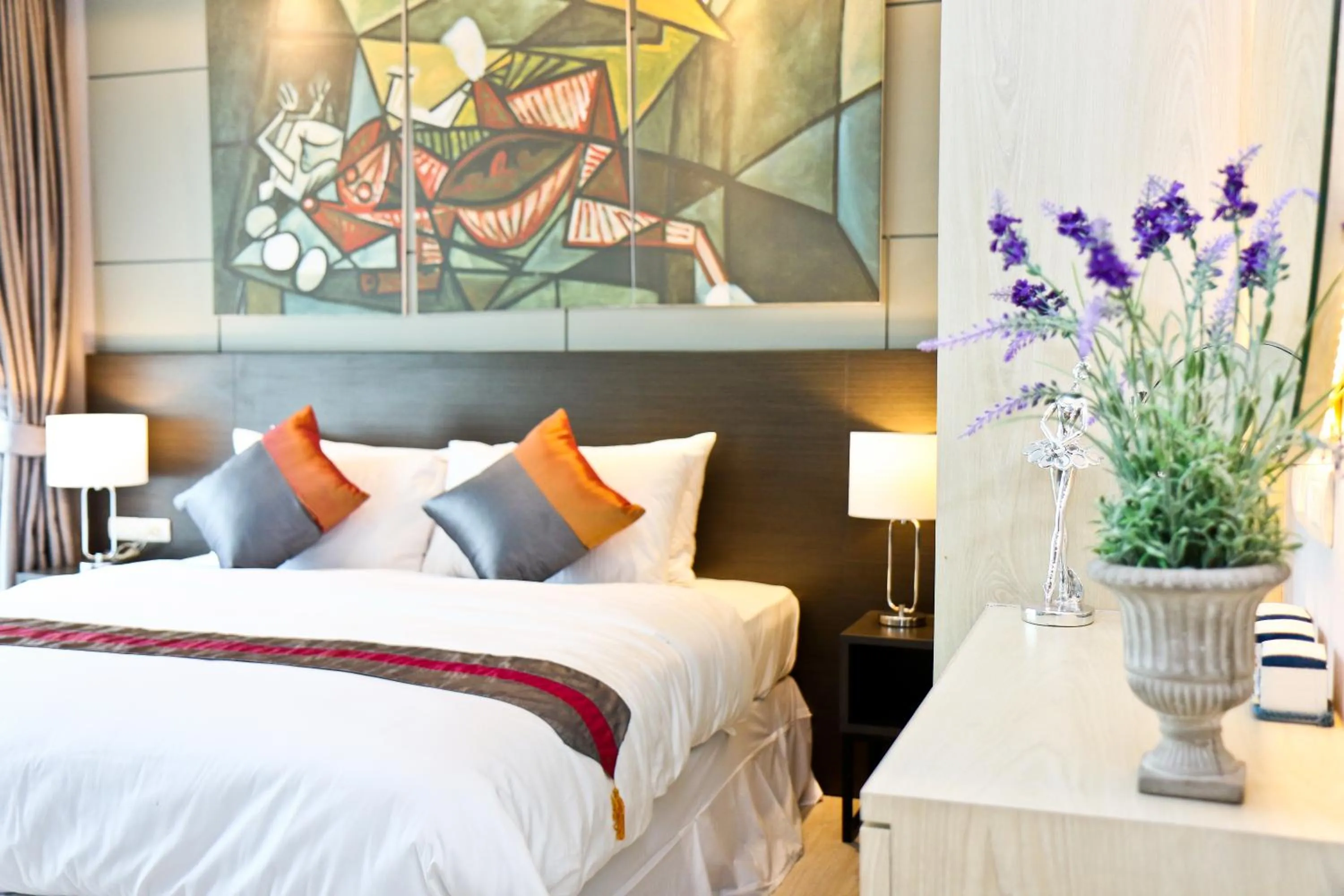 Bedroom in Le Breeze Resort Hua hin