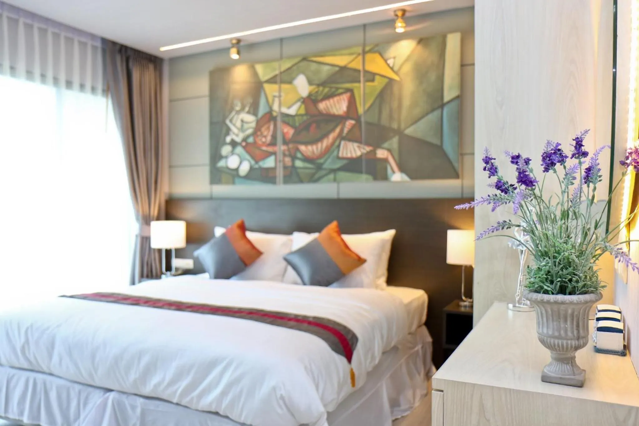 Bedroom in Le Breeze Resort Hua hin