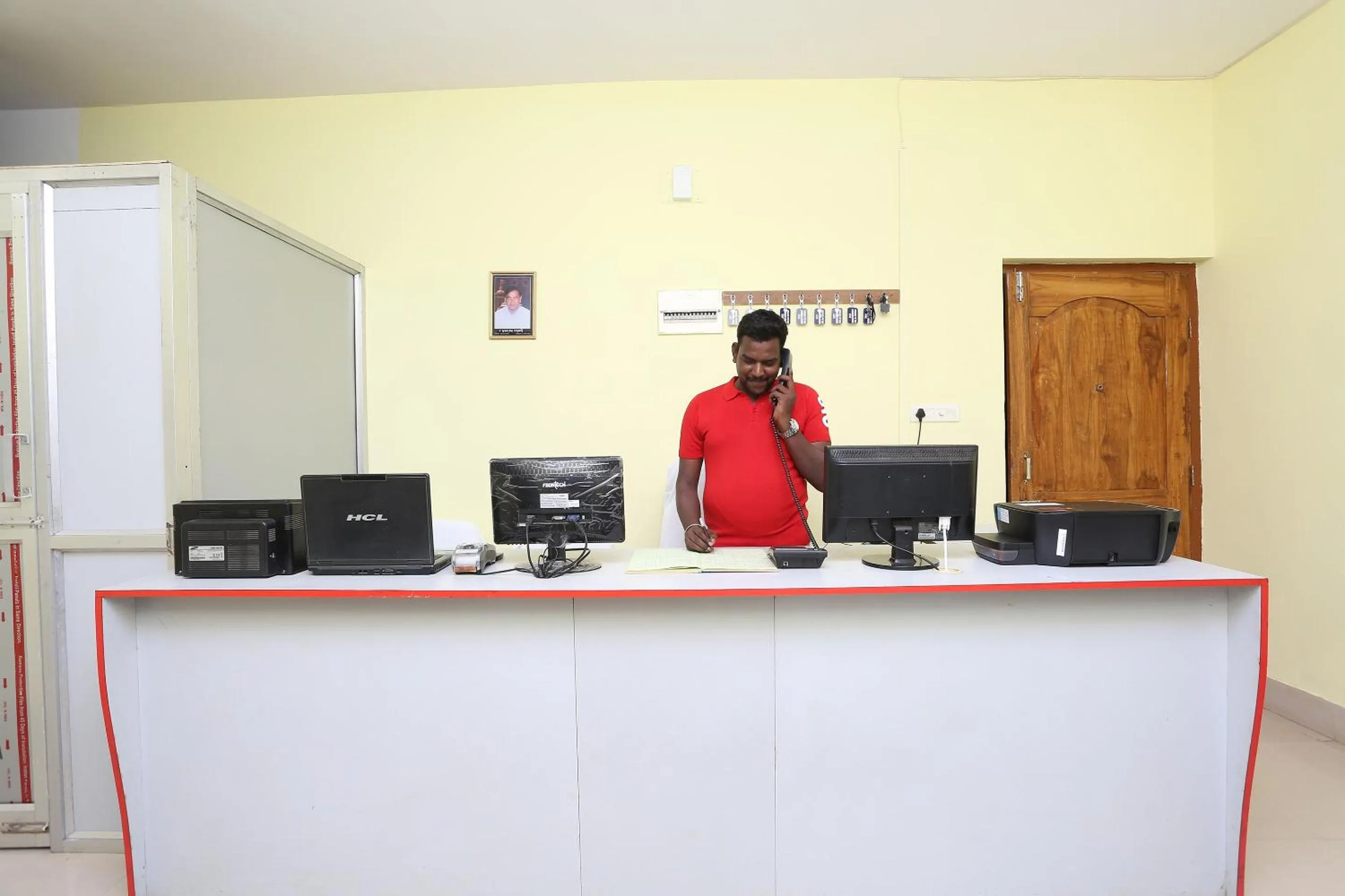 Lobby or reception in Hotel O Nandan Residency