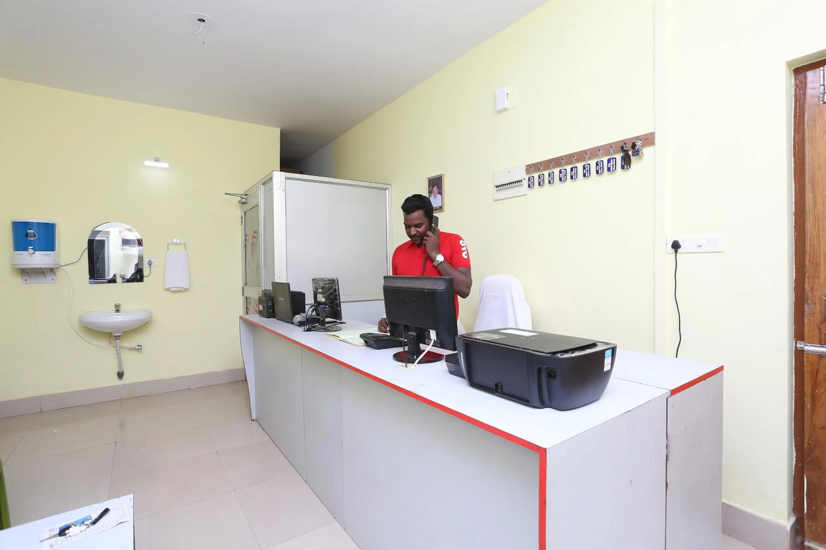 Lobby or reception in Hotel O Nandan Residency