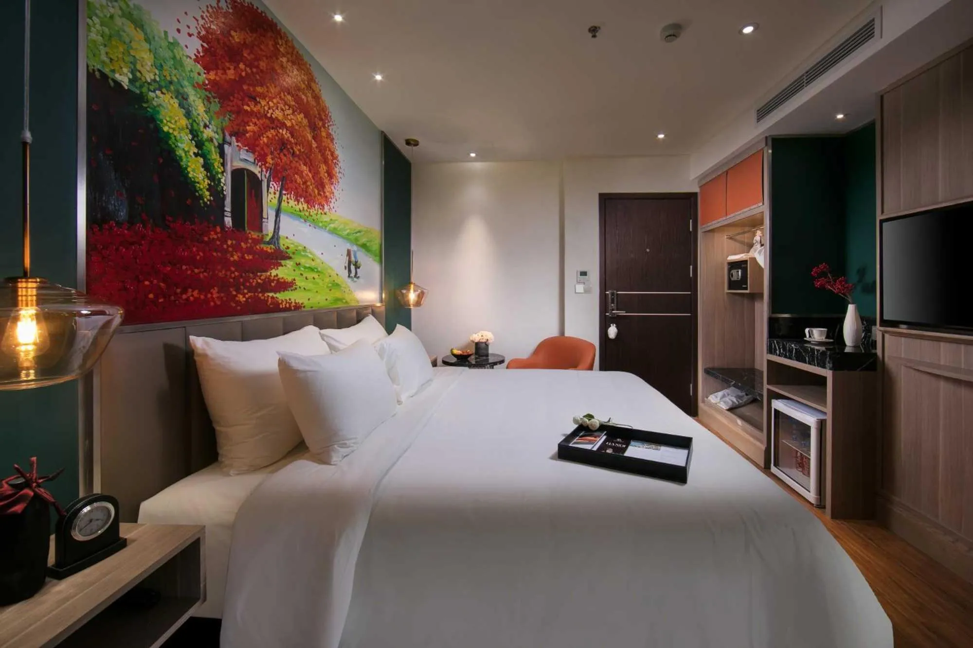 Bed in Aurora Premium - A Lifestyle Hotel