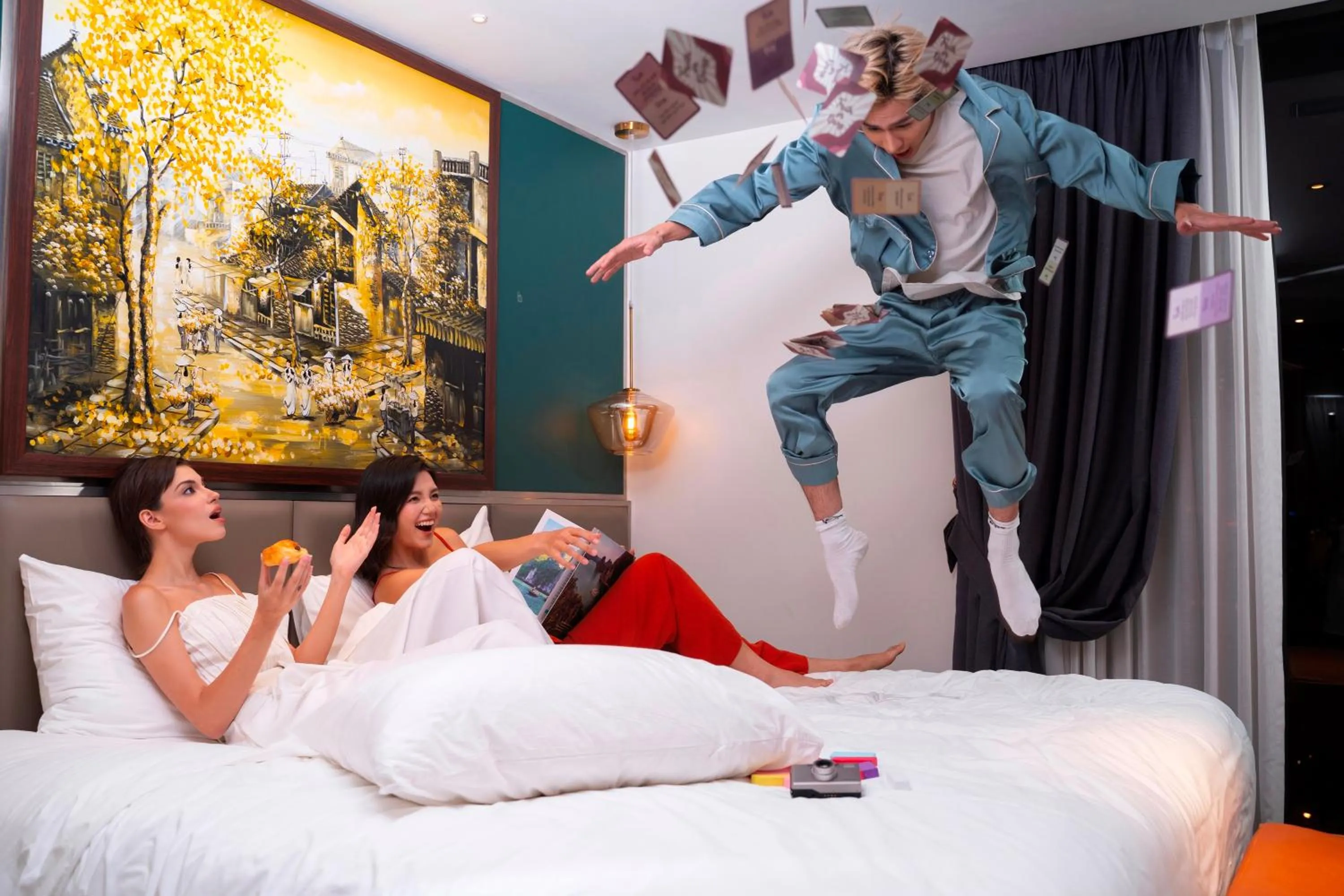 Bed in Aurora Premium - A Lifestyle Hotel