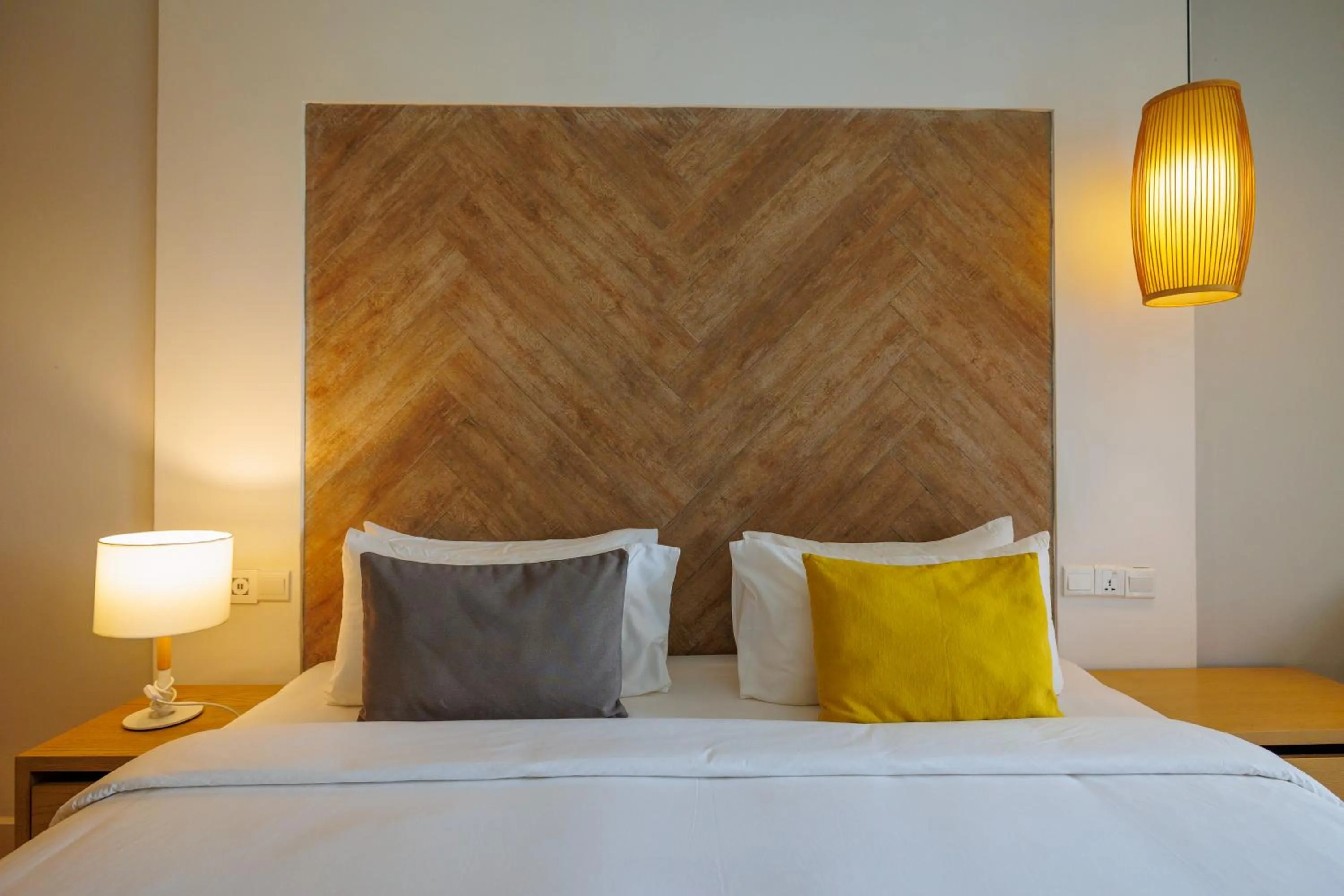 Bed in African Princess Beach Hotel