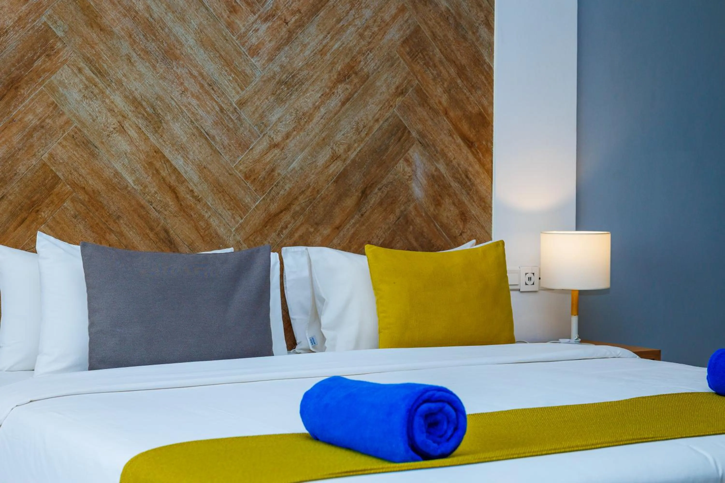 Bed in African Princess Beach Hotel